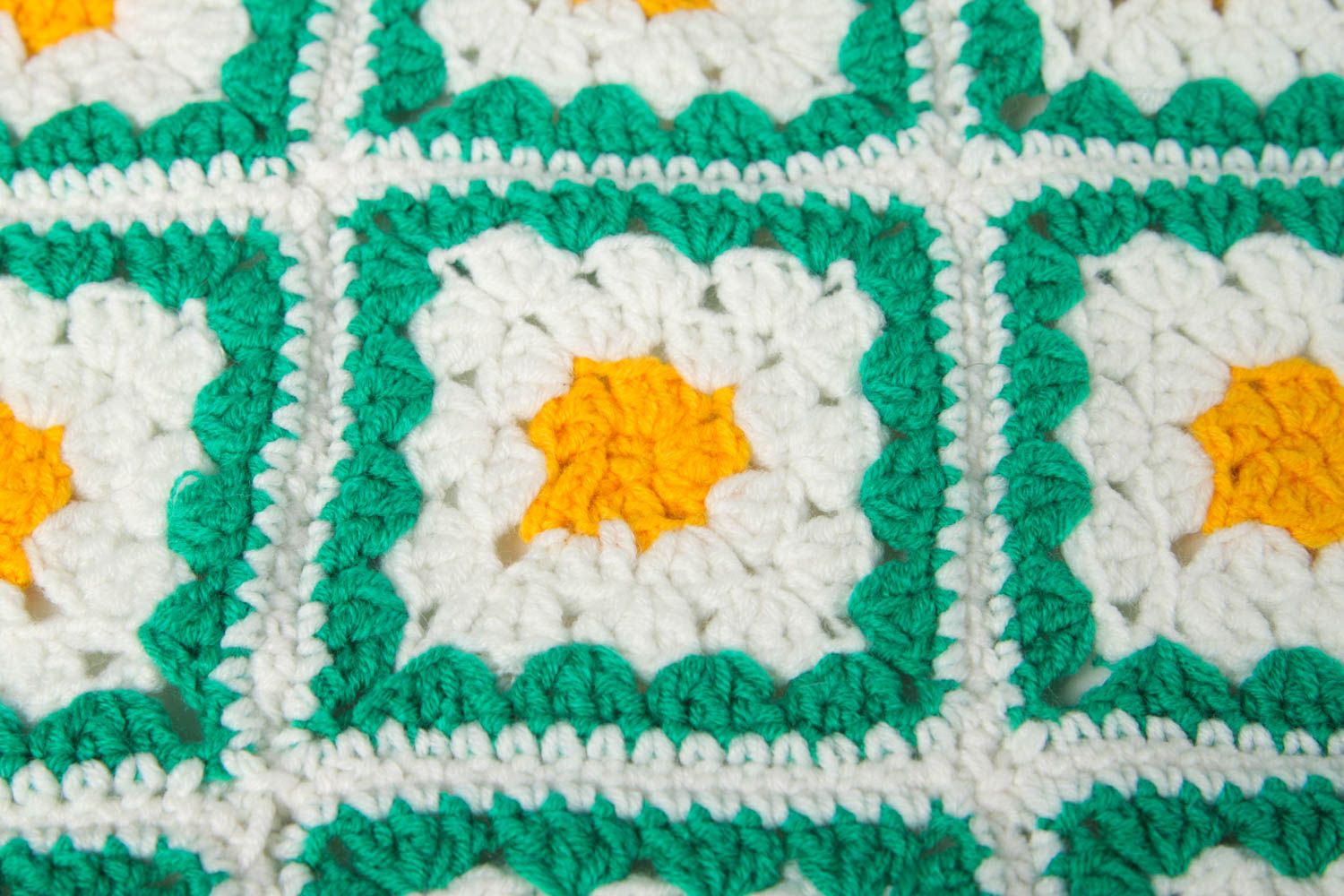 Knitted plaid designer blanket handmade home decor present for mothers photo 4