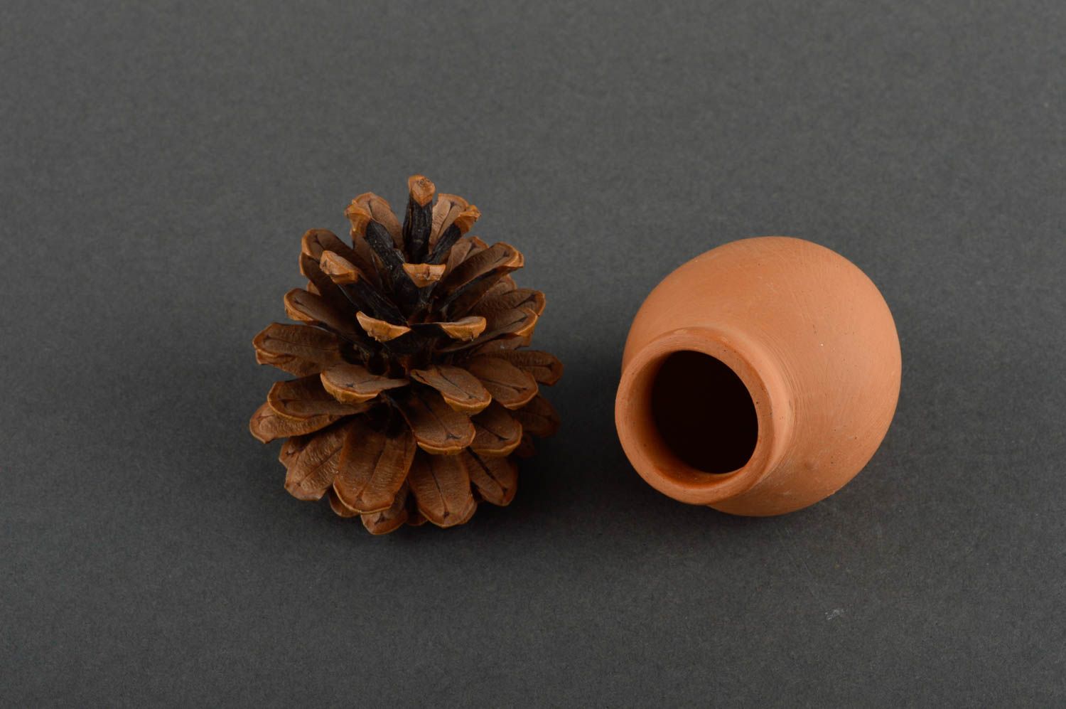 Декор из глины ручной работы керамический кувшин глиняная посуда кувшинчик фото 1
