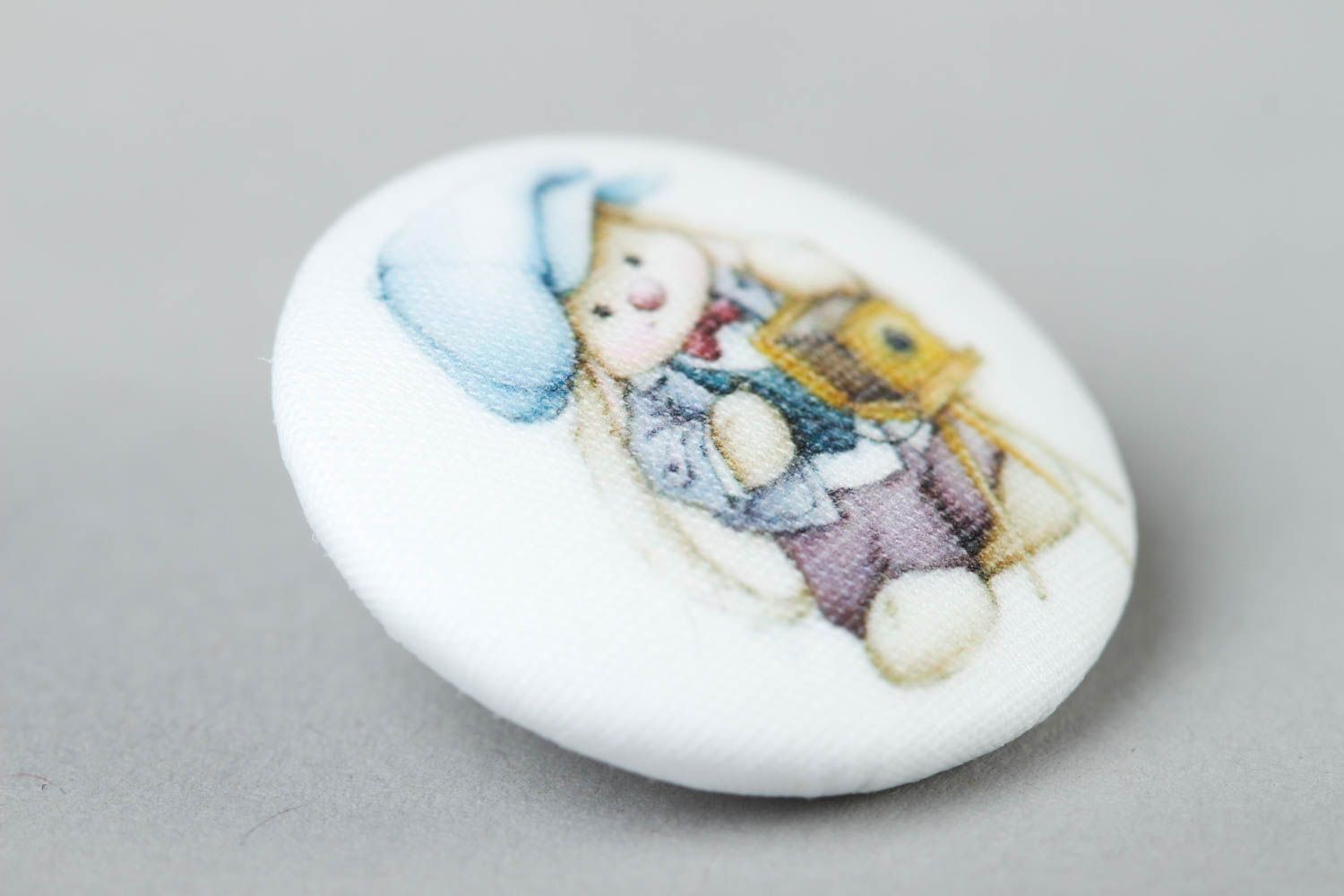 Handmade beautiful button cute accessory for clothes fittings for sewing photo 2