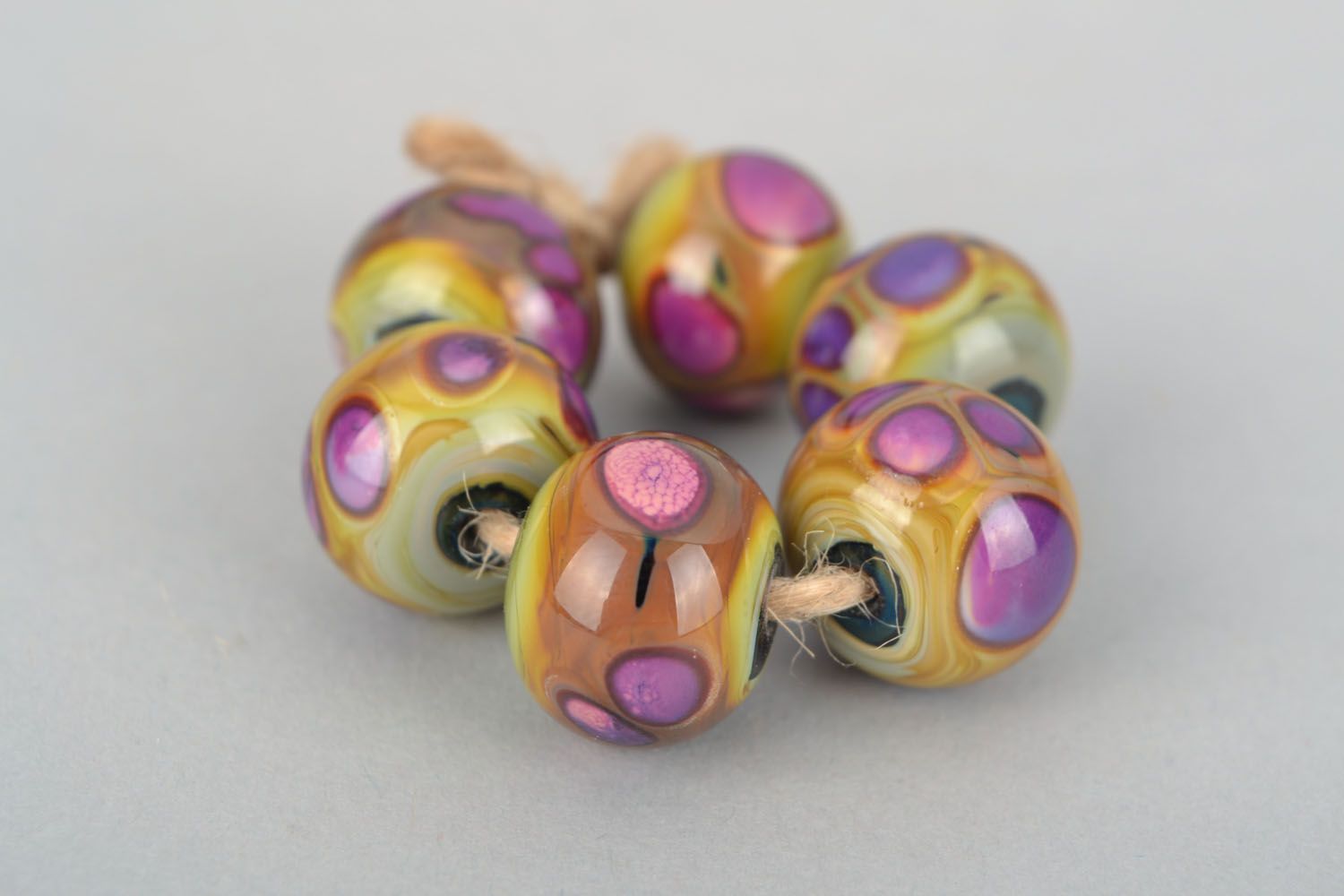 Glass beads Spotted  photo 3