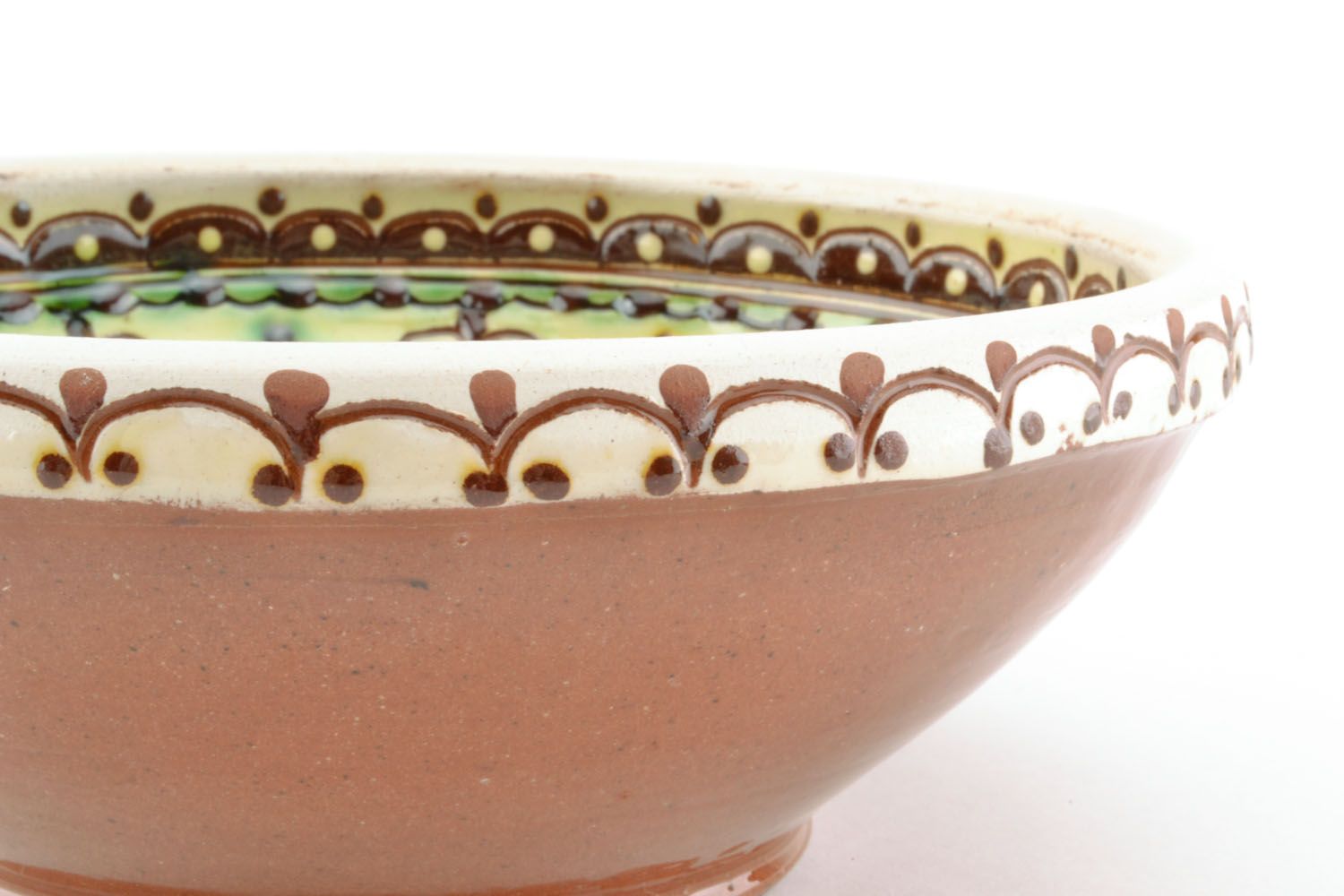 6 super bright ethnic style fruit ceramic bowl 1 lb photo 4