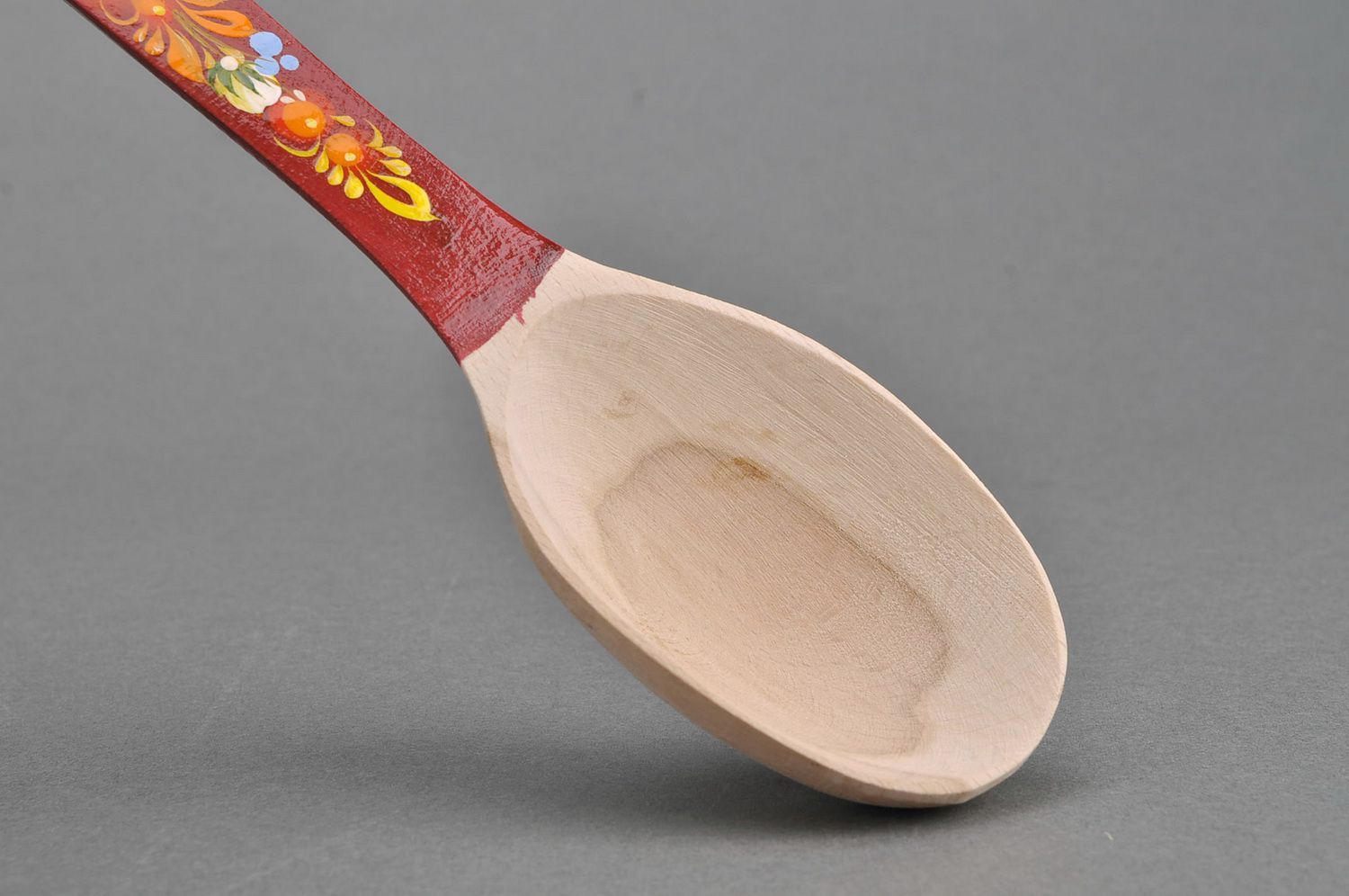 Tablespoon made from linden wood photo 3