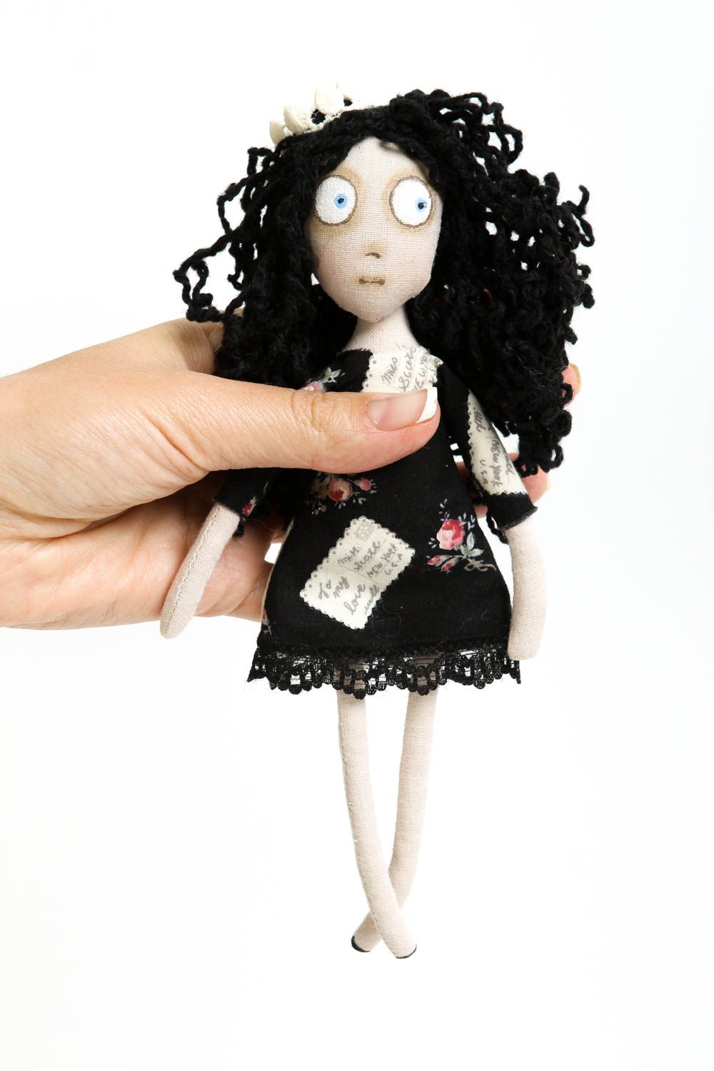 Кукла ручной работы кукла из ткани хлопковой авторская кукла Принцесса фото 5