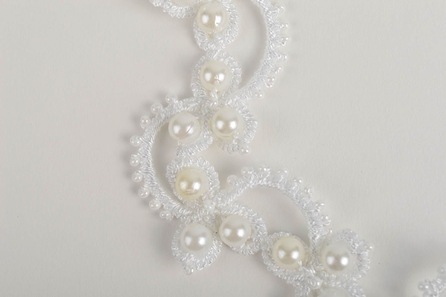 Glasperlen Schmuck handmade Modeschmuck Halskette tolles originelles Geschenk foto 5
