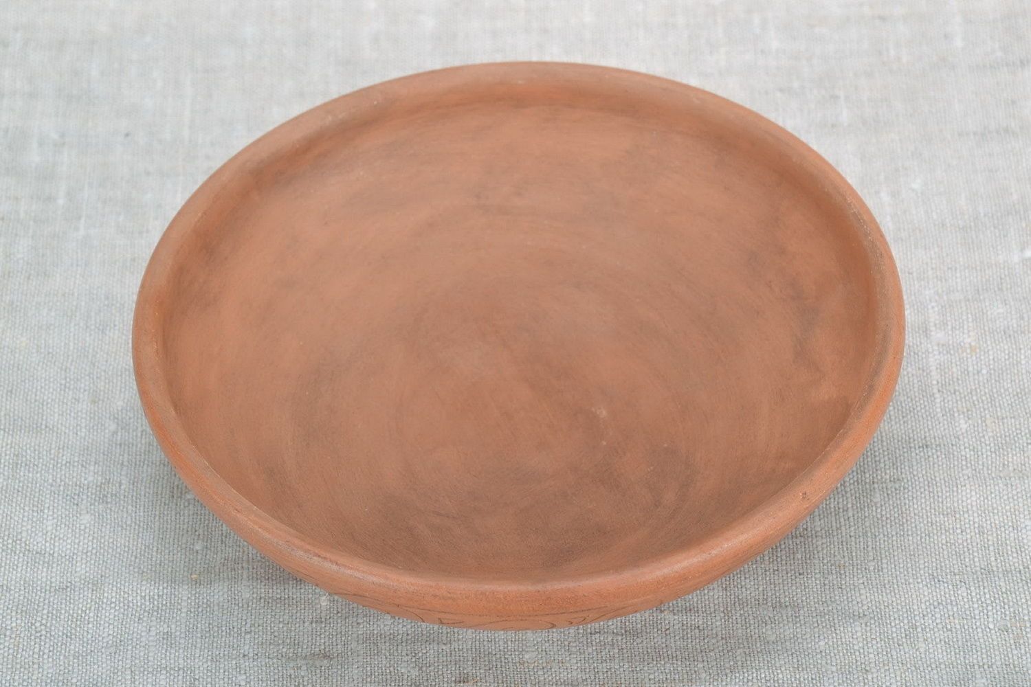 Clay bowl with an ornament photo 4
