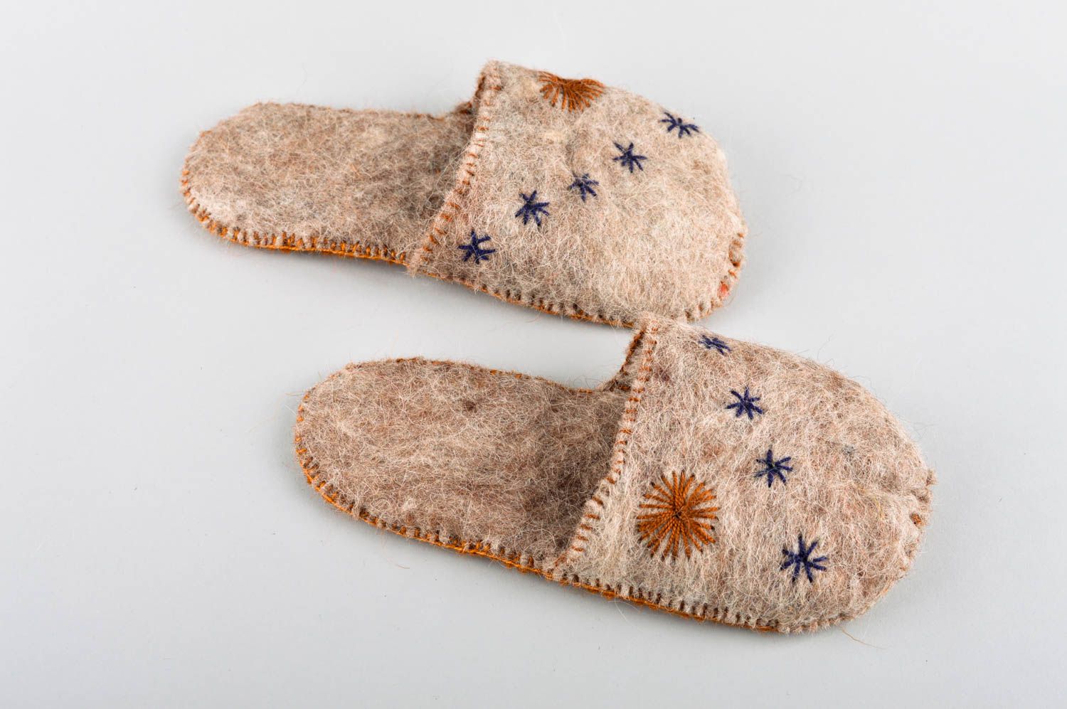 Handmade lovely slippers designer woolen accessories cute warm present photo 9
