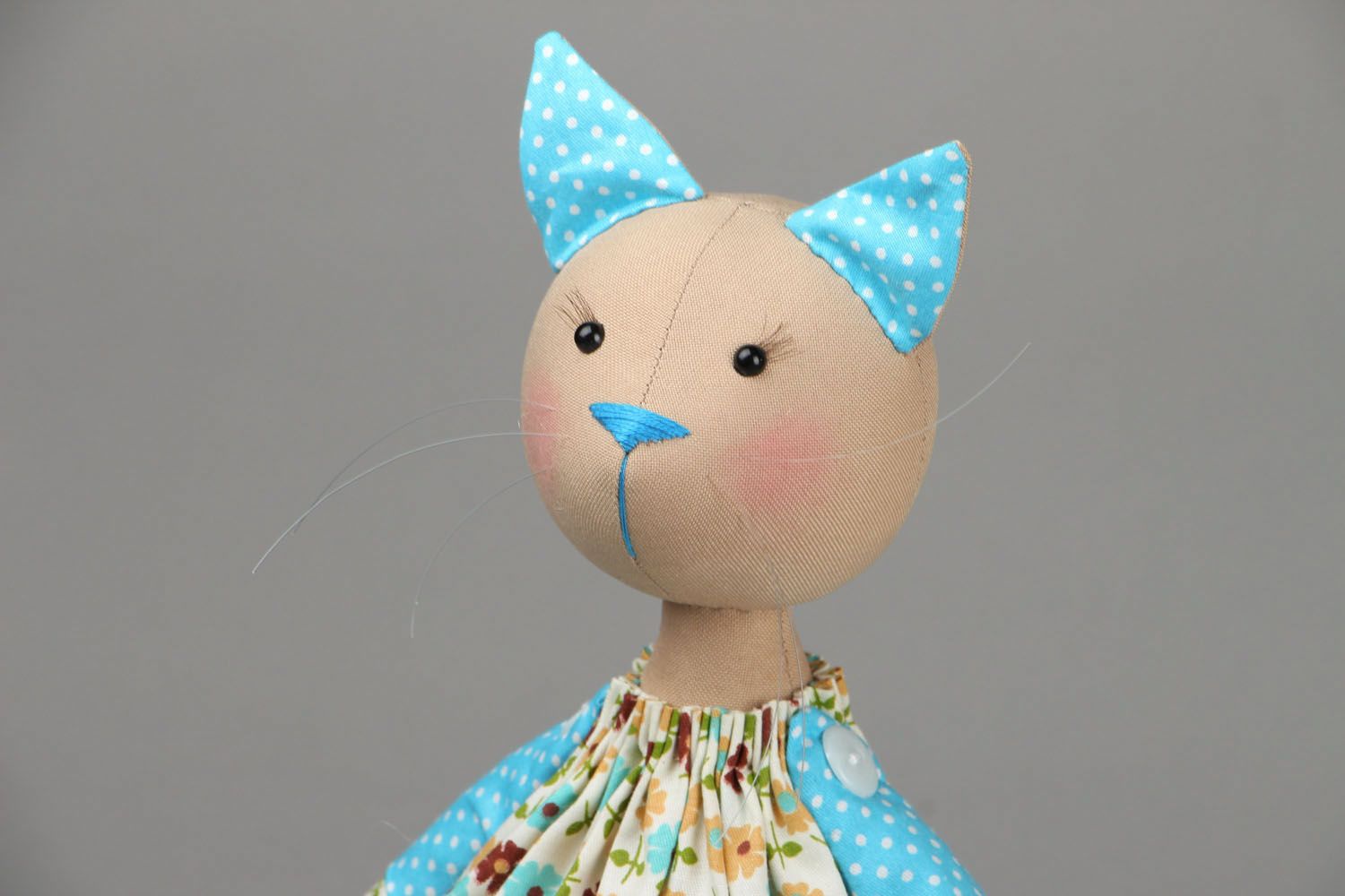 Textile toy Cat photo 2