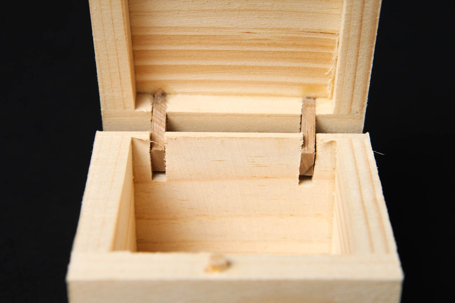 Caja de madera para decorar artesanal artículo para pintar regalo original foto 5