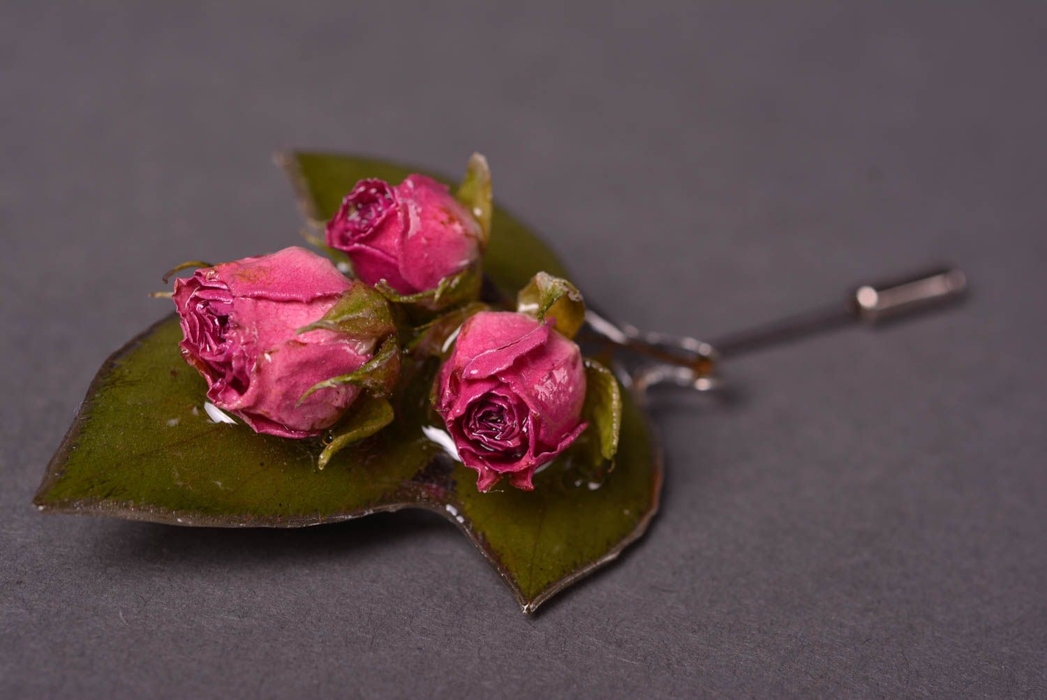 Beautiful handmade brooch jewelry flower brooch pin fashion accessories photo 3
