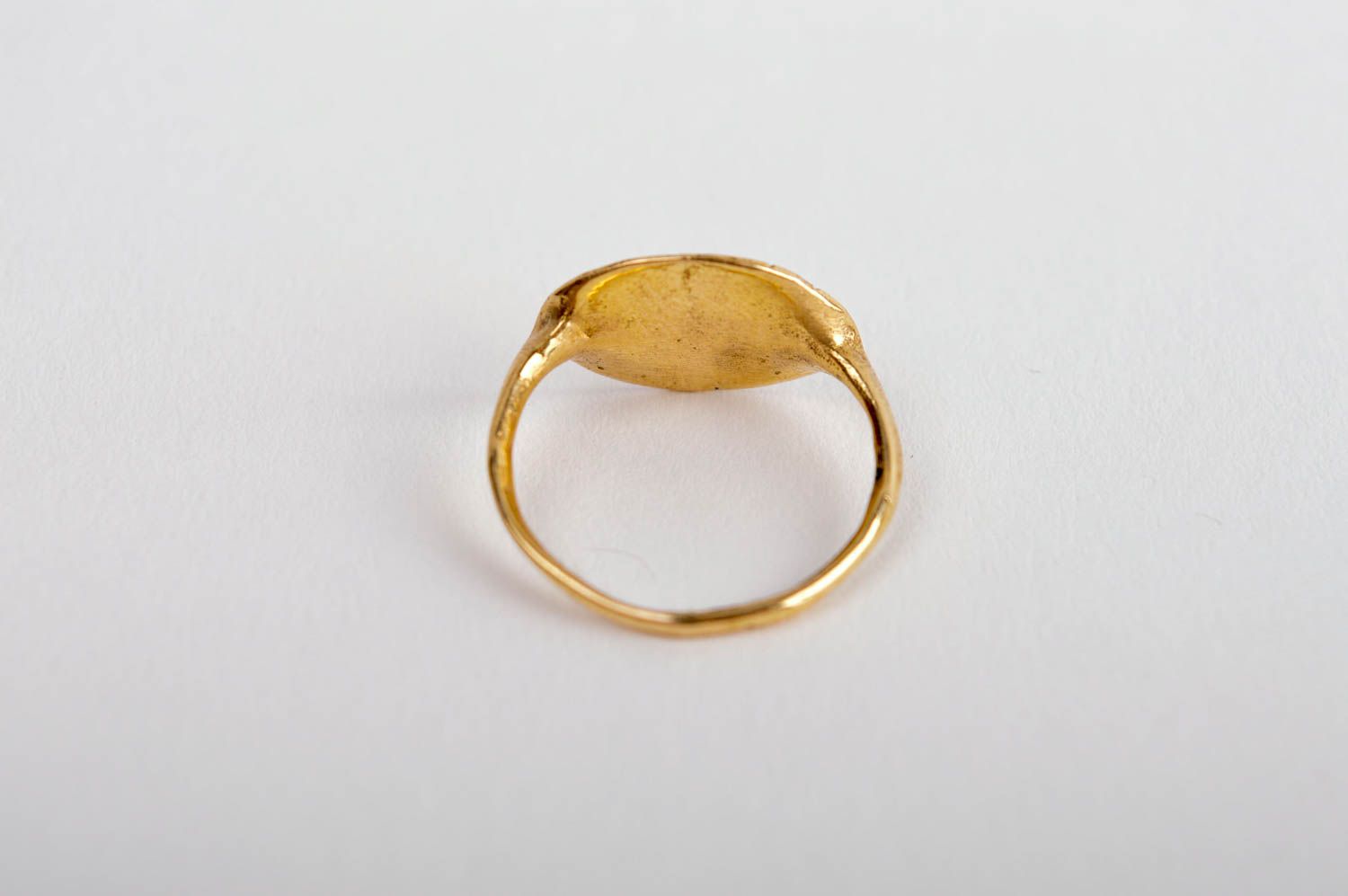 Кольцо ручной работы украшение из латуни женское кольцо украшение из металла фото 4