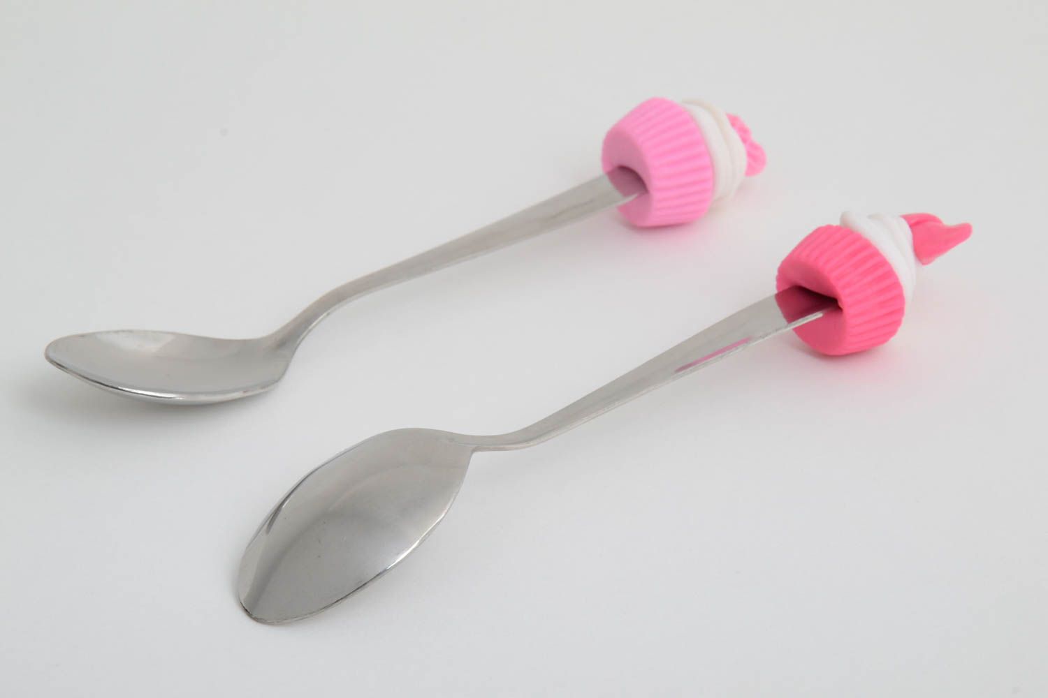 Handmade spoons set of 2 items unusual gift tablespoon kitchen accessories photo 3