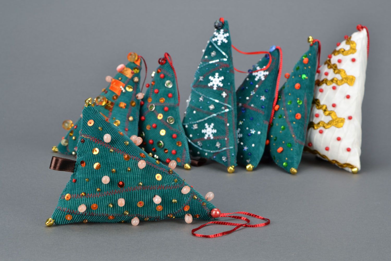 Adorno navideño “Árbol de Navidad con campanillas” foto 4