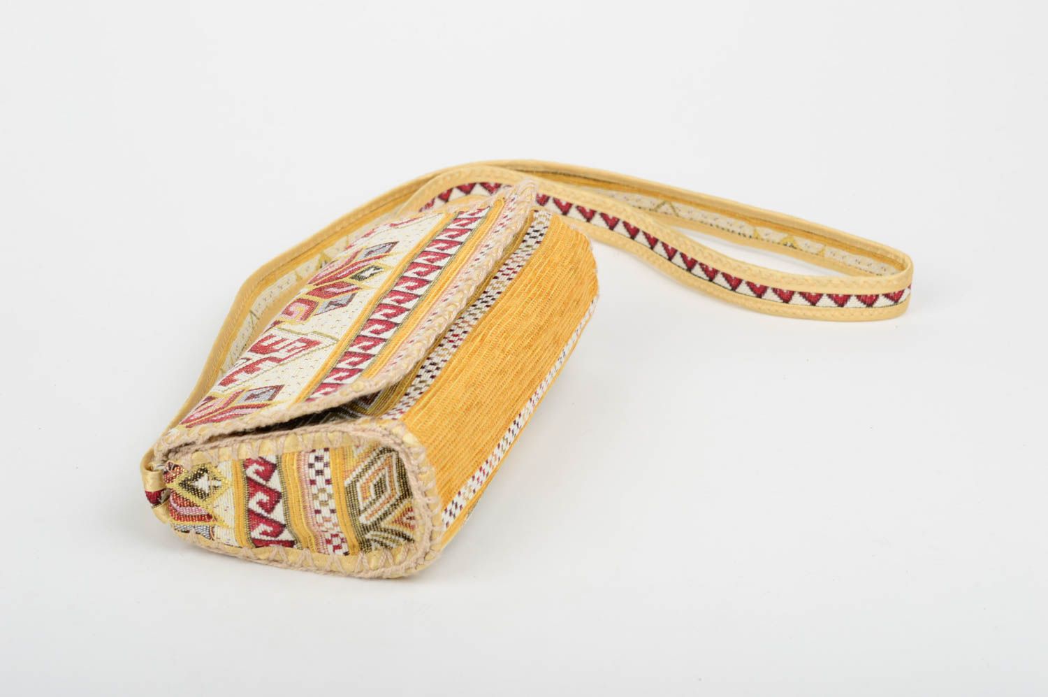Bolso hecho a mano étnico bonito accesorio femenino regalo para mujeres foto 3