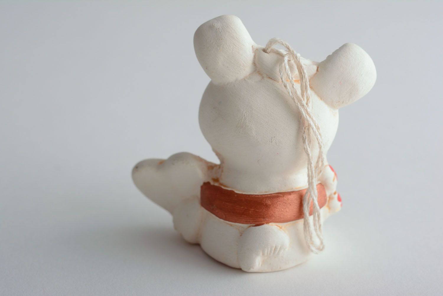 Clay bell Dog in Love photo 5