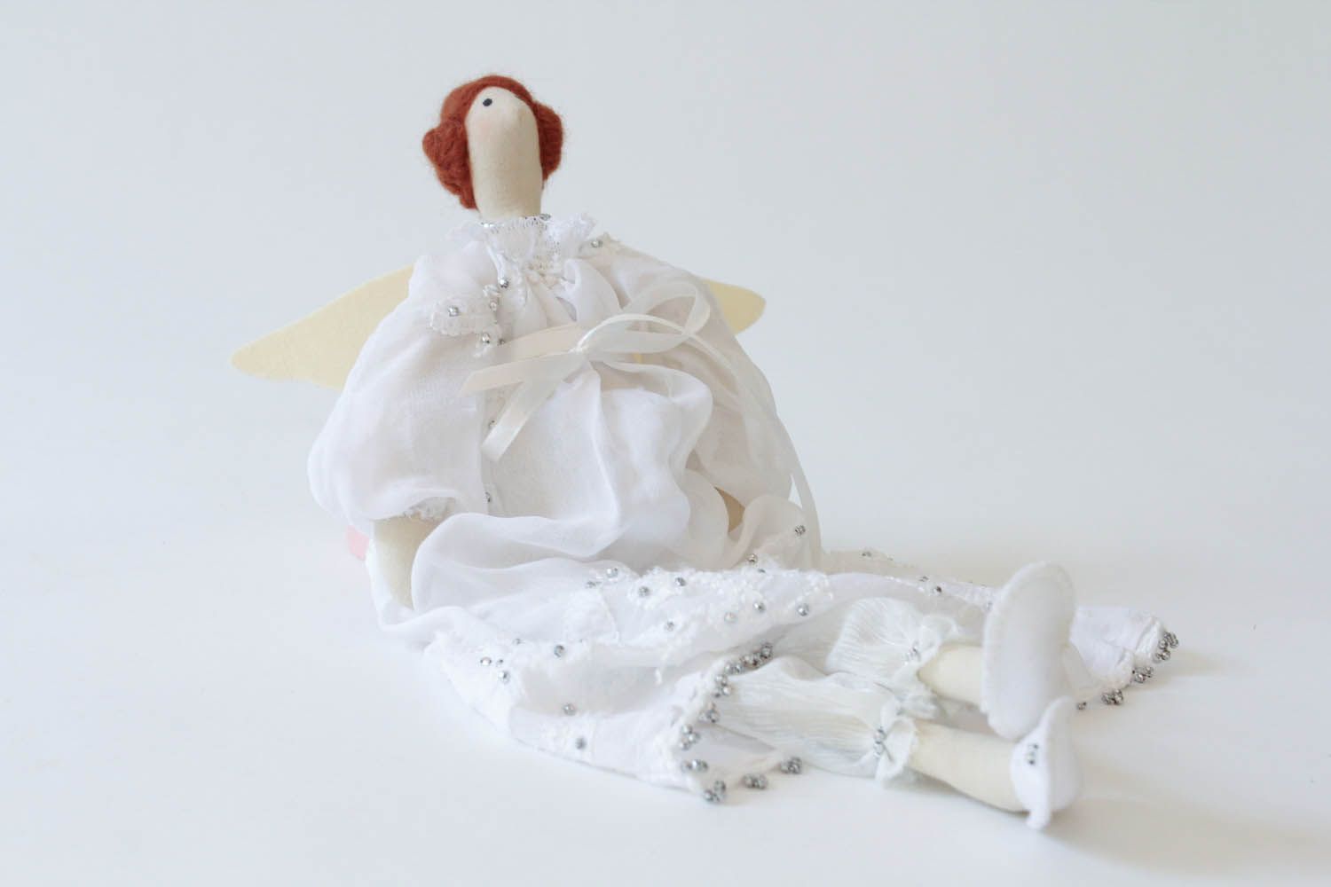 Мягкая кукла текстильная Любимой ангелок фото 1