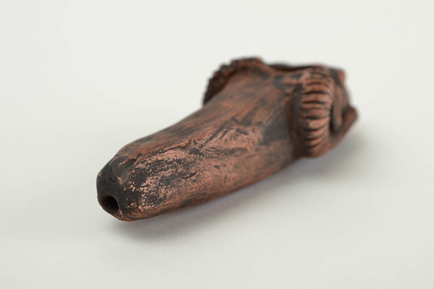 Handmade Rauchen Zubehör aus Keramik Ton Pfeife Bock Accessoire für Männer foto 5