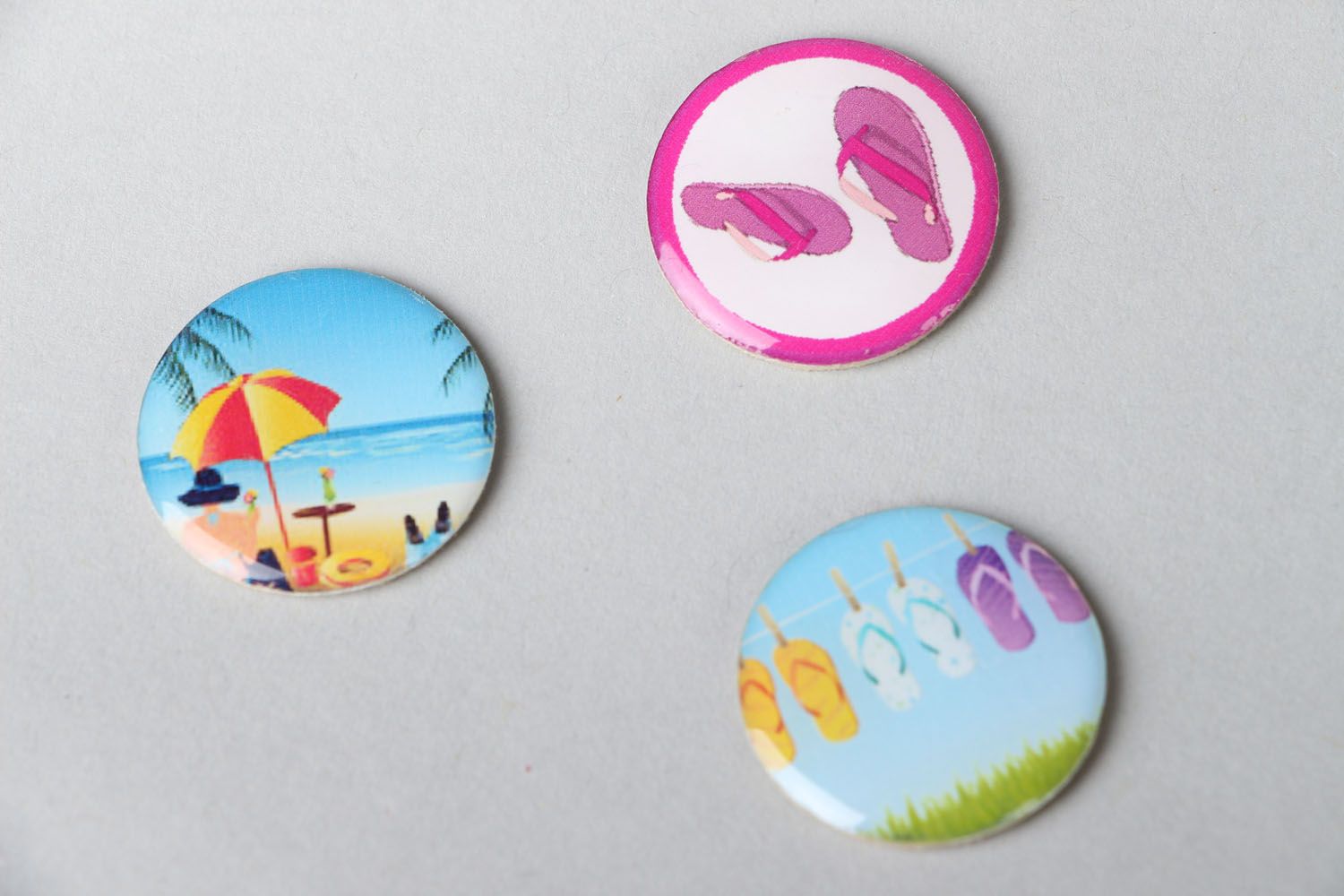 Chapas para el scrapbooking coon estampado original foto 1