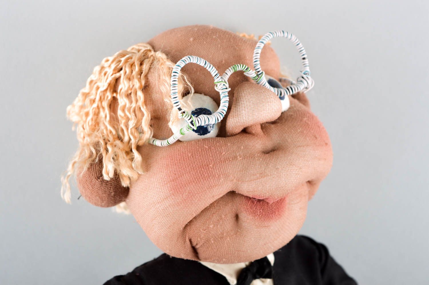 Dirigent originelle Designer Puppe handmade Stoff Spielzeug Stoff Puppe foto 5