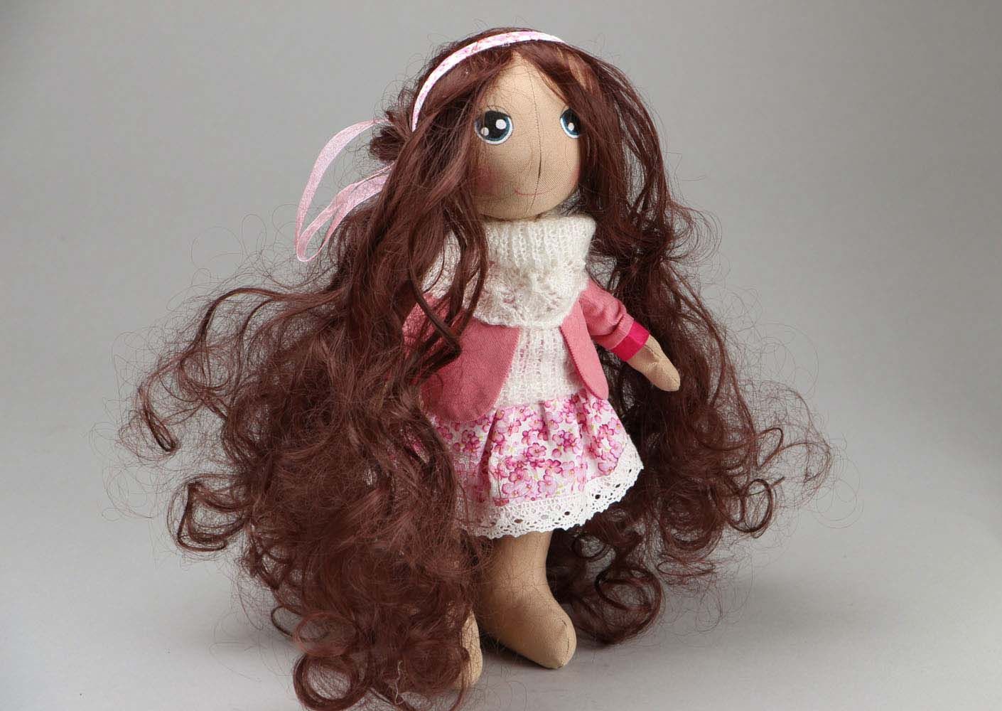 Текстильная кукла фото 1