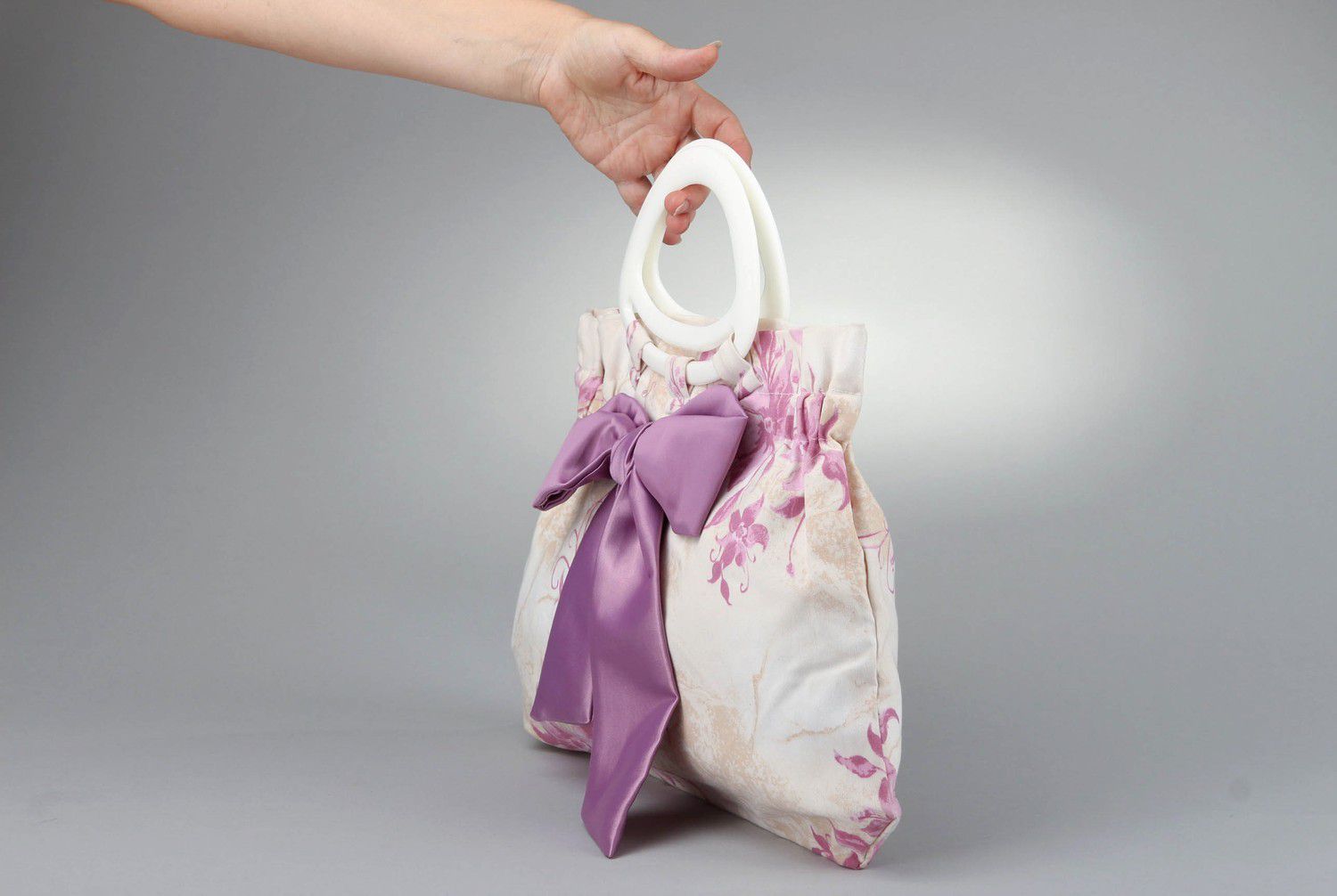 Женская сумка из ткани фото 3