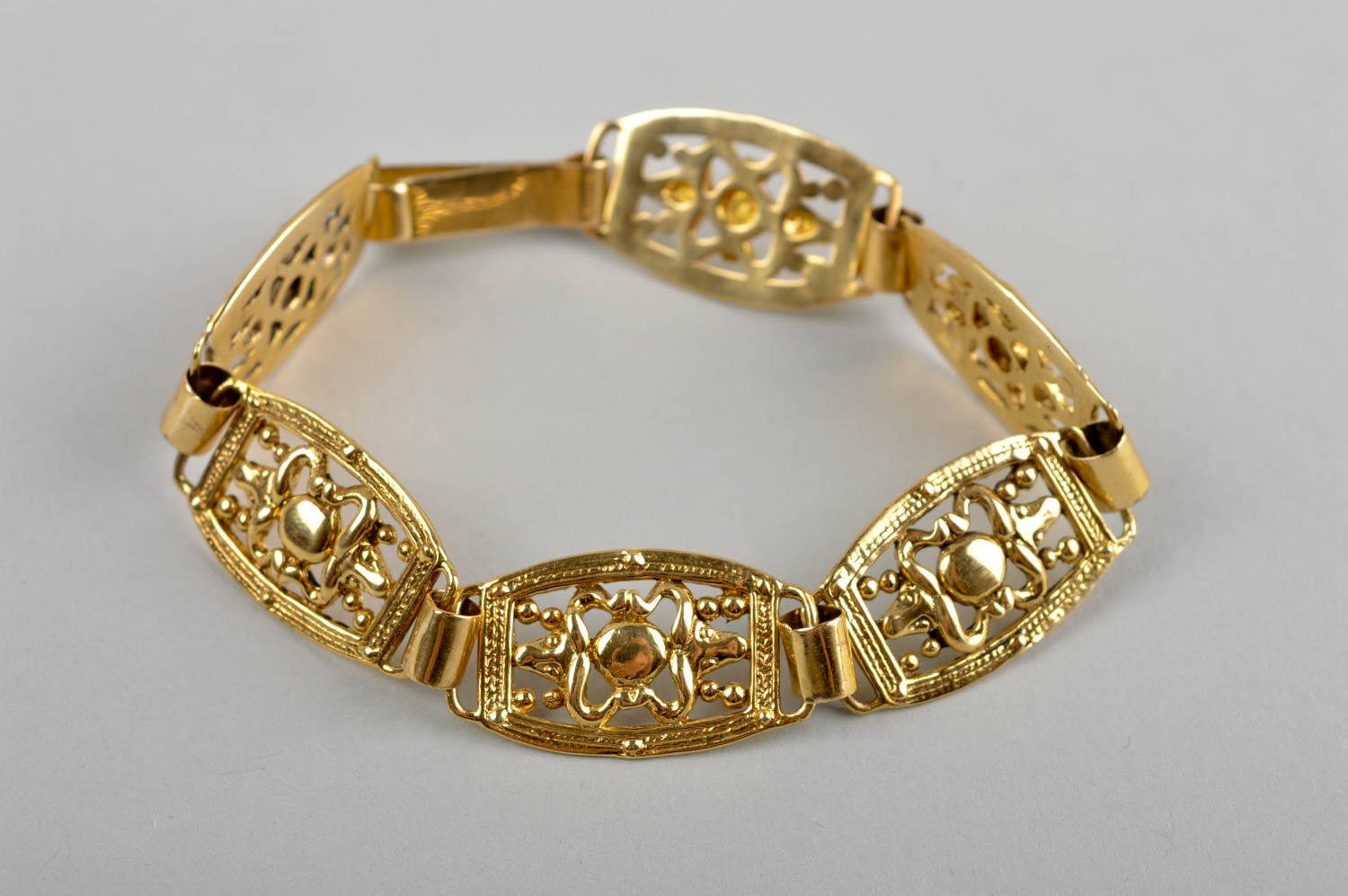 Stylish beautiful bracelet handmade designer accessory metal bracelet gift photo 4