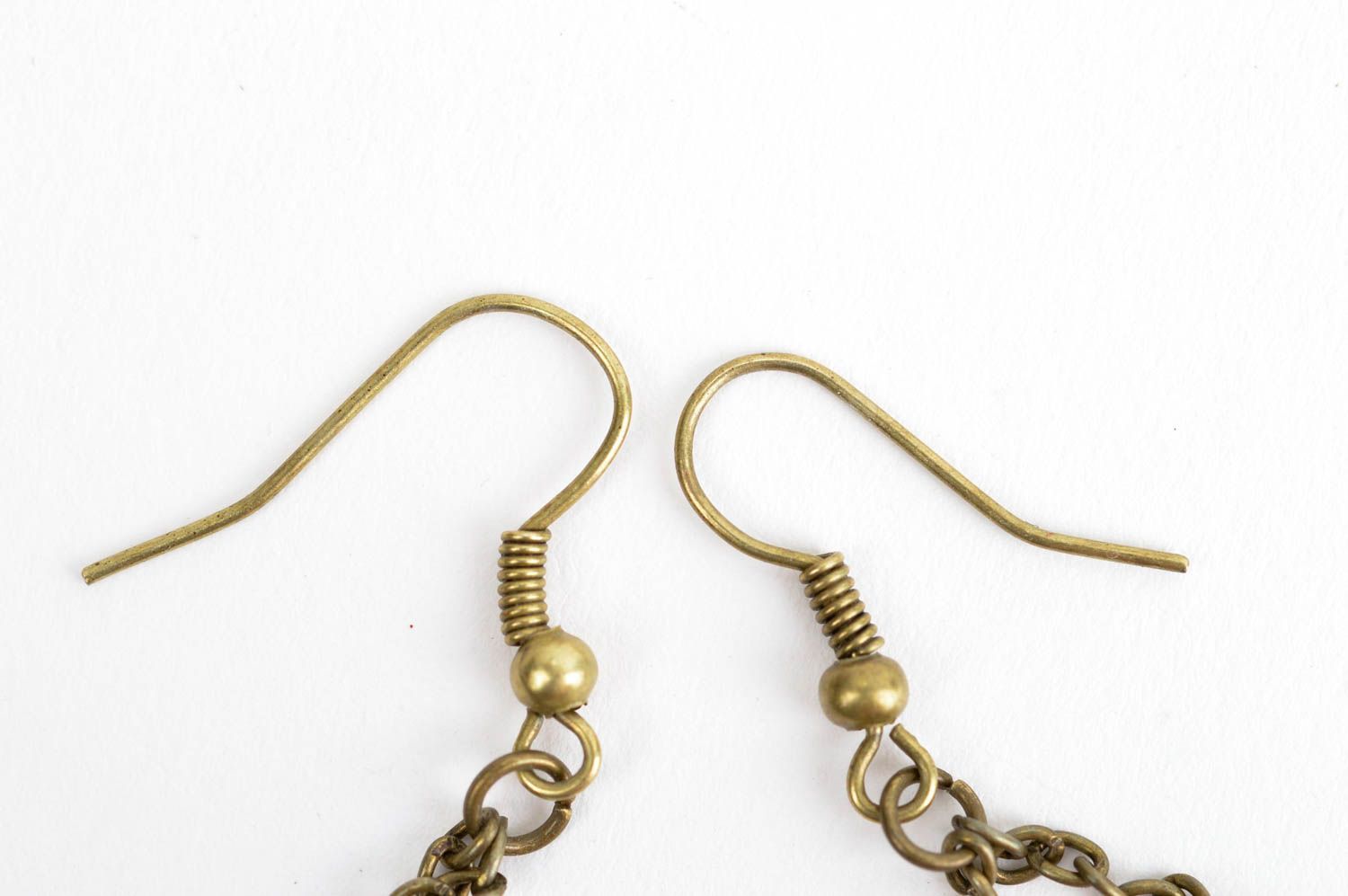 Schmuck Ohrringe handgefertigte Metall Ohrringe schöne Ohrringe für Frauen foto 4