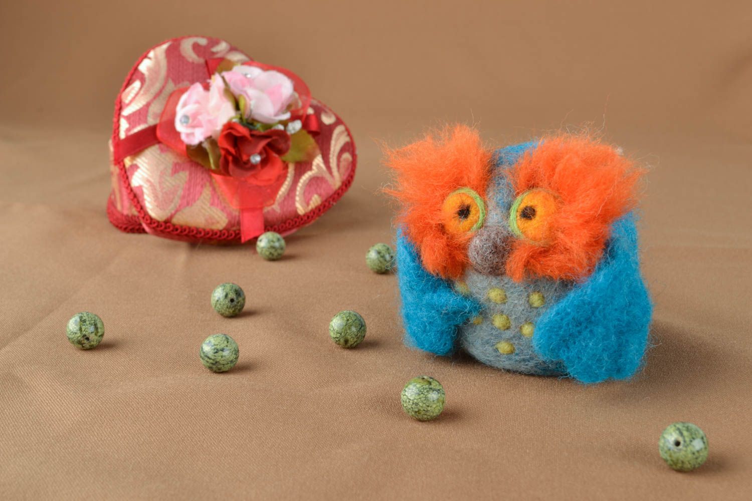 Felted wool toy  photo 1