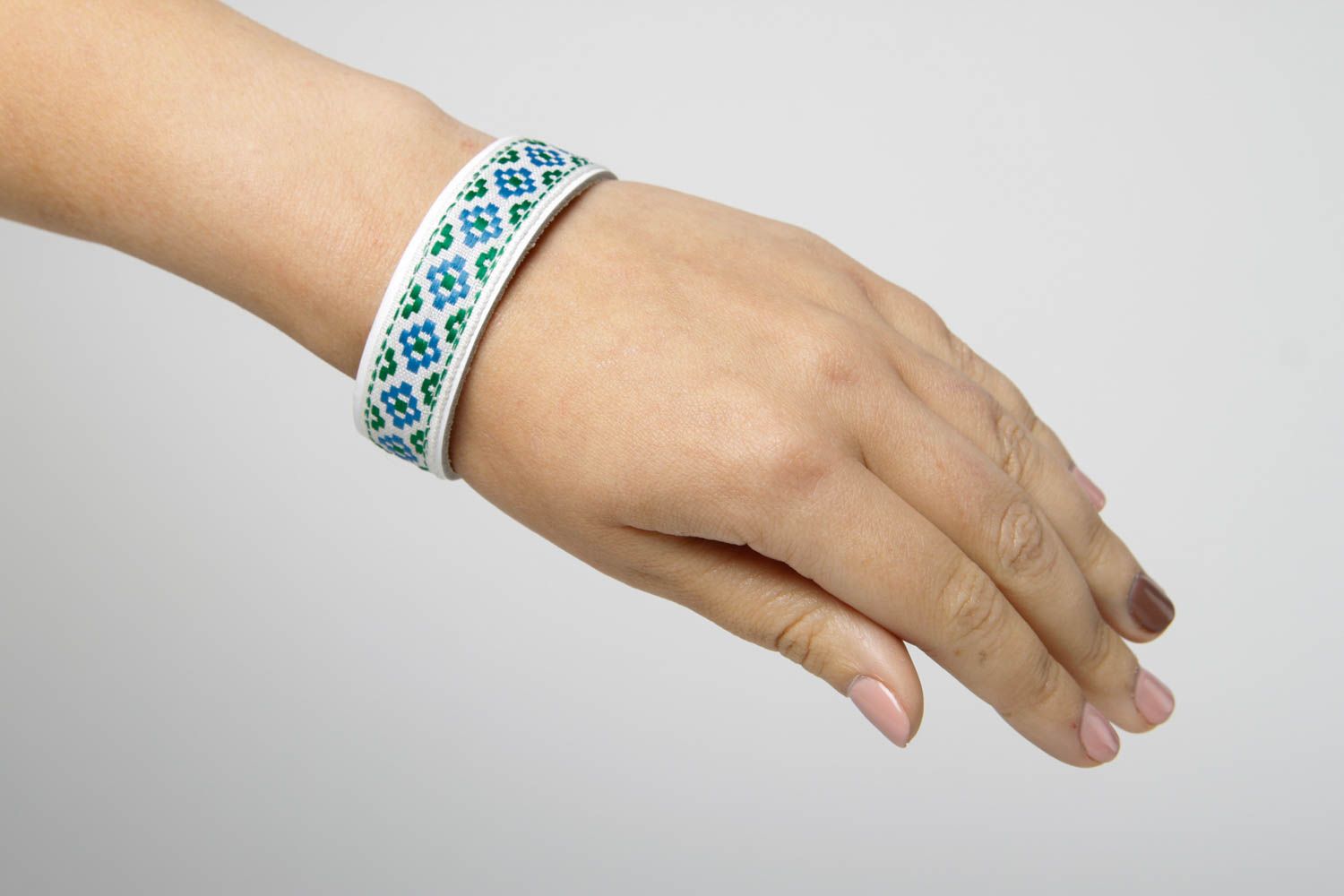 Design Accessoire handgeschaffen Leder Armband effektvoll Modeschmuck Armband foto 2