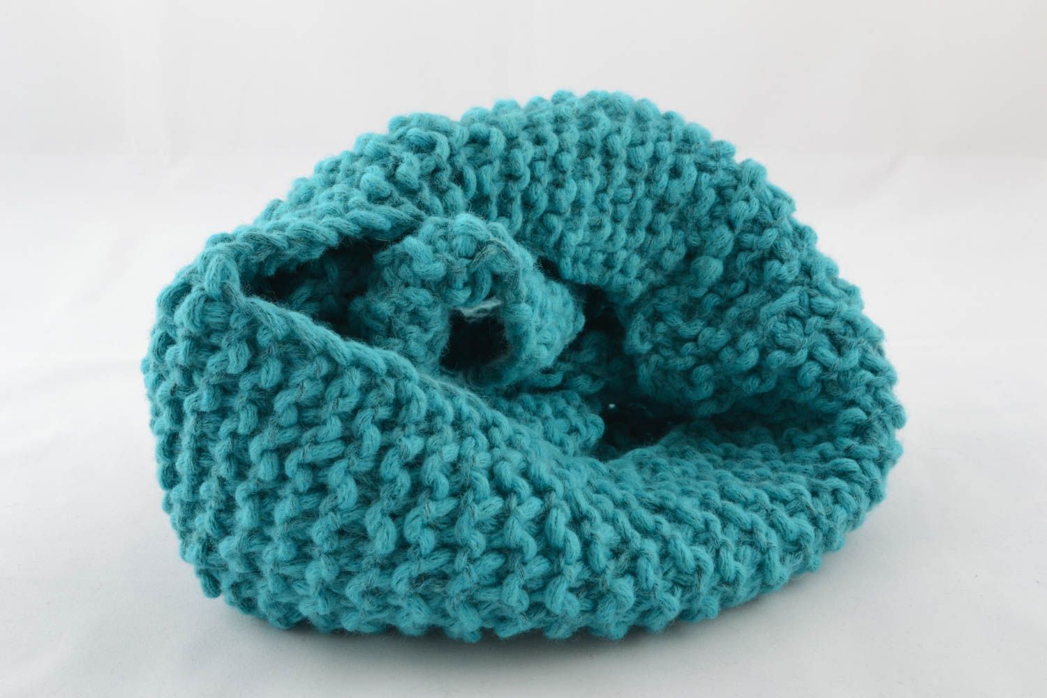 Crochet collar scarf photo 3