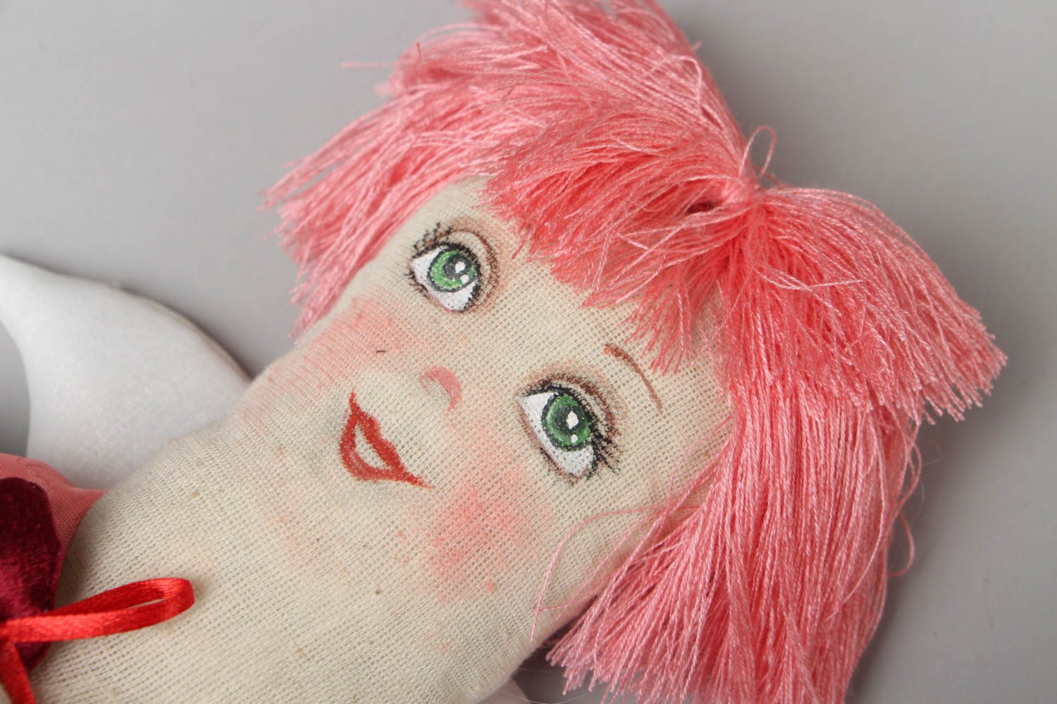 Soft toy Angel in Pink photo 2