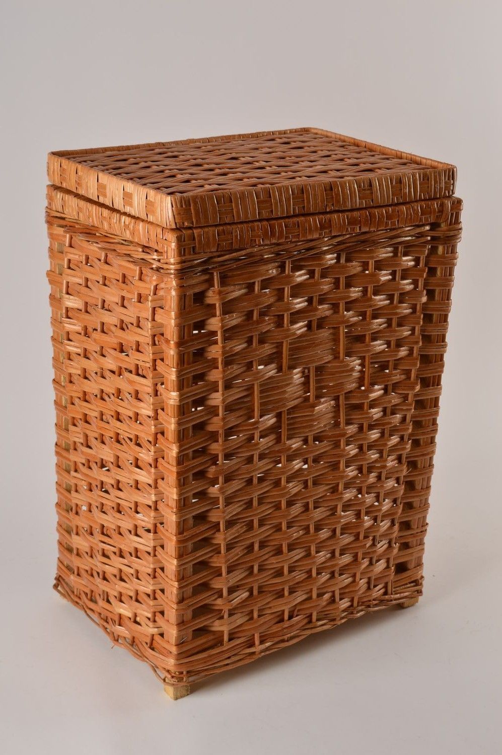 Handmade designer woven basket stylish basket for interior present for women photo 5