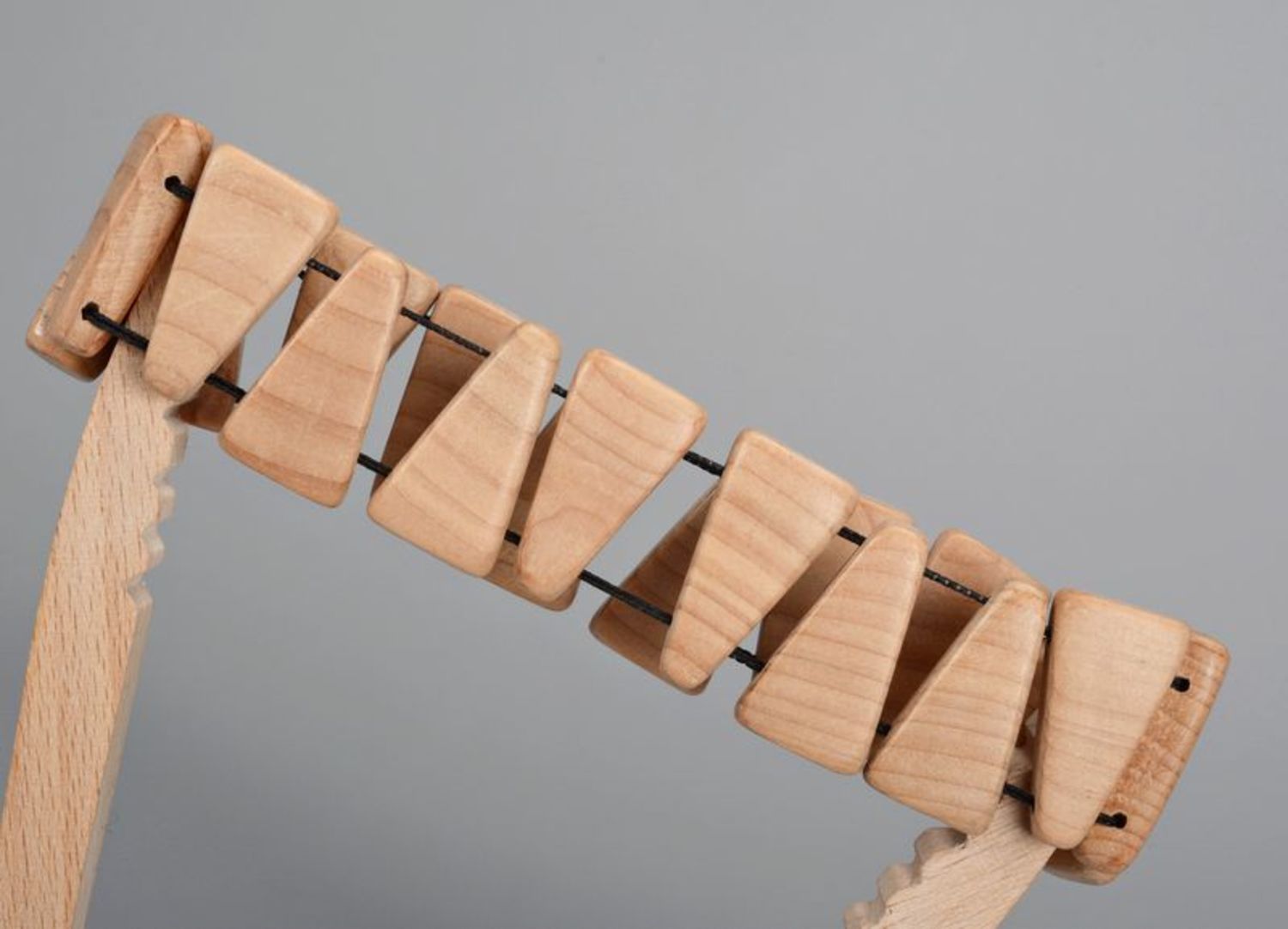 Bracciale avorio fatto a mano  Braccialetto  del polsino di legno Gioielli foto 2
