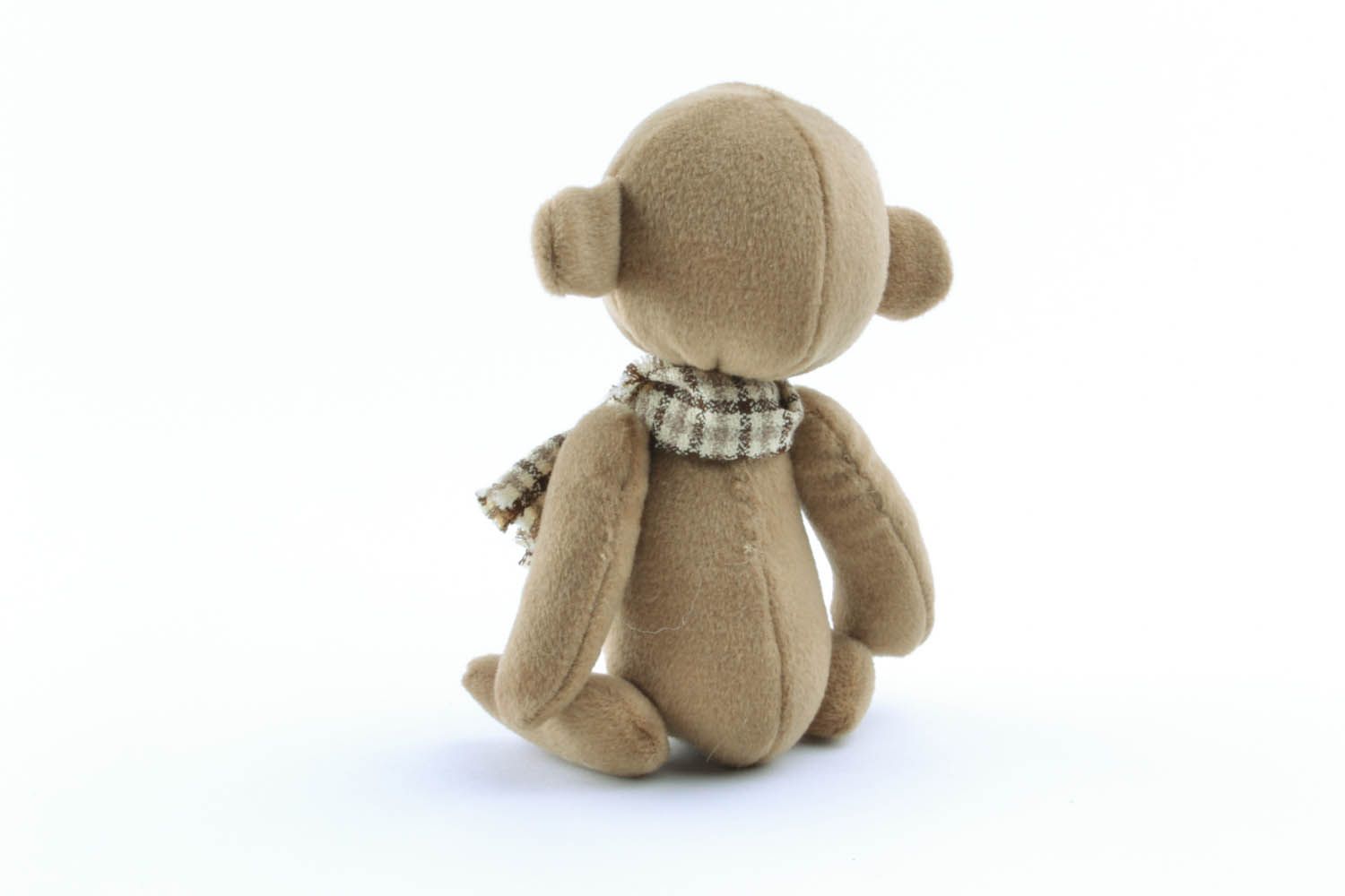 Soft bear made of viscose fabric photo 4