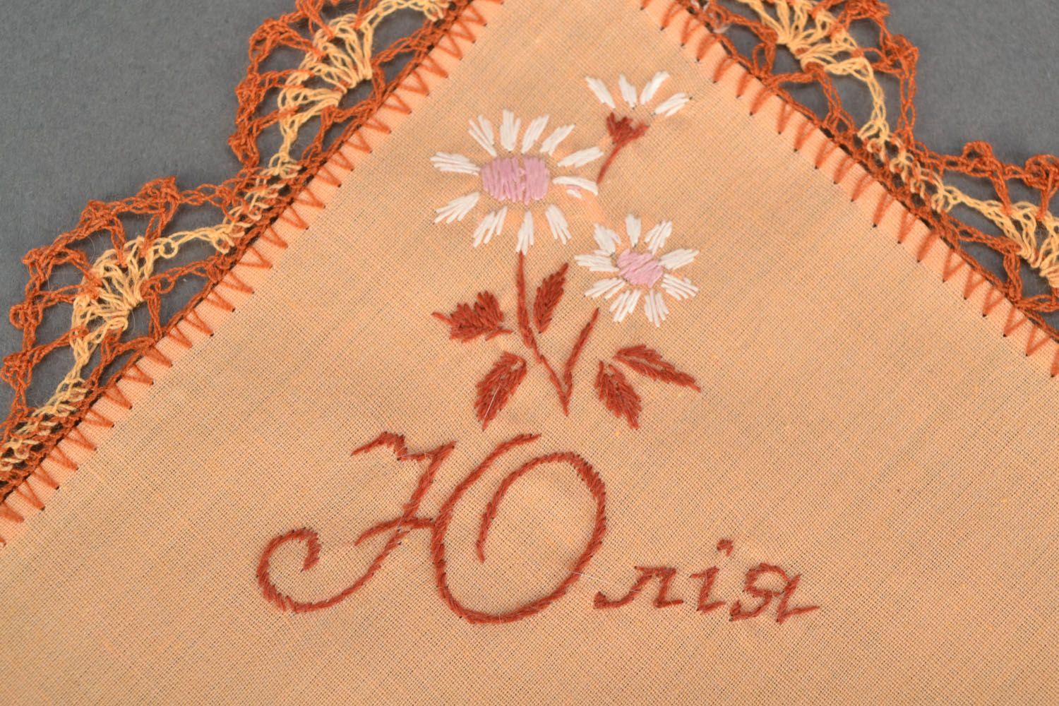 Handkerchief with name photo 4