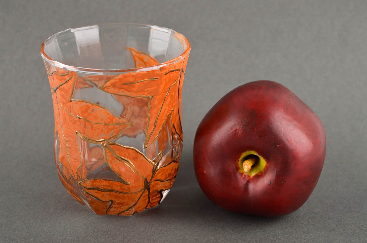 Handgemacht Trinbecher Glas Geschirr aus Glas Tisch Deko originelles Geschenk foto 1