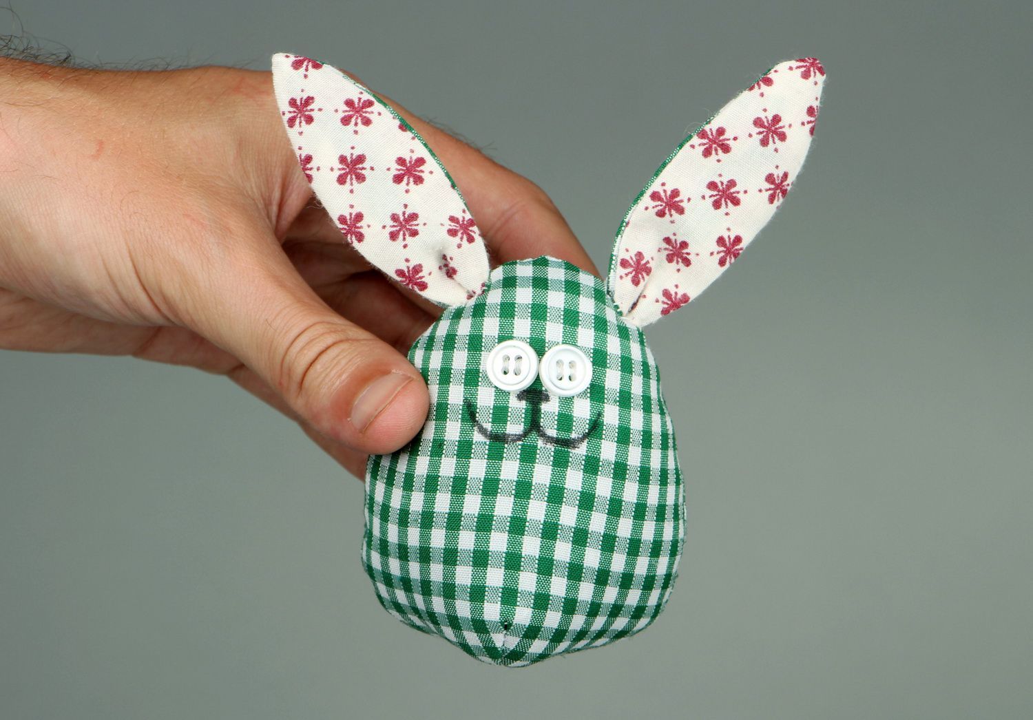 Handmade toy Hare photo 4