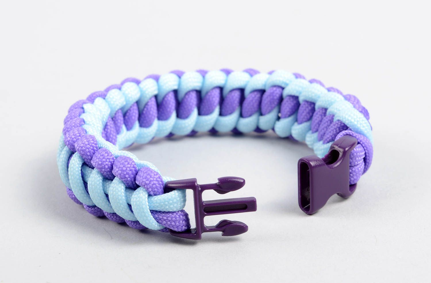 Unusual handmade woven bracelet survival bracelet designs fashion accessories photo 3