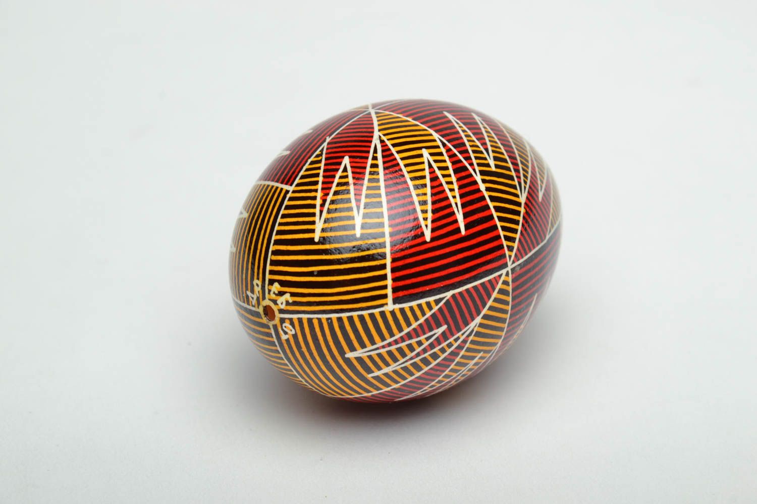 Traditional Easter egg painted with aniline dyes photo 3