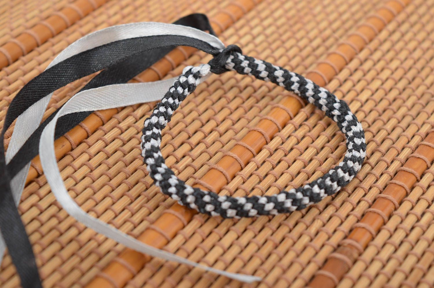 Beautiful handmade woven bracelet cord bracelet designs artisan jewelry  photo 1