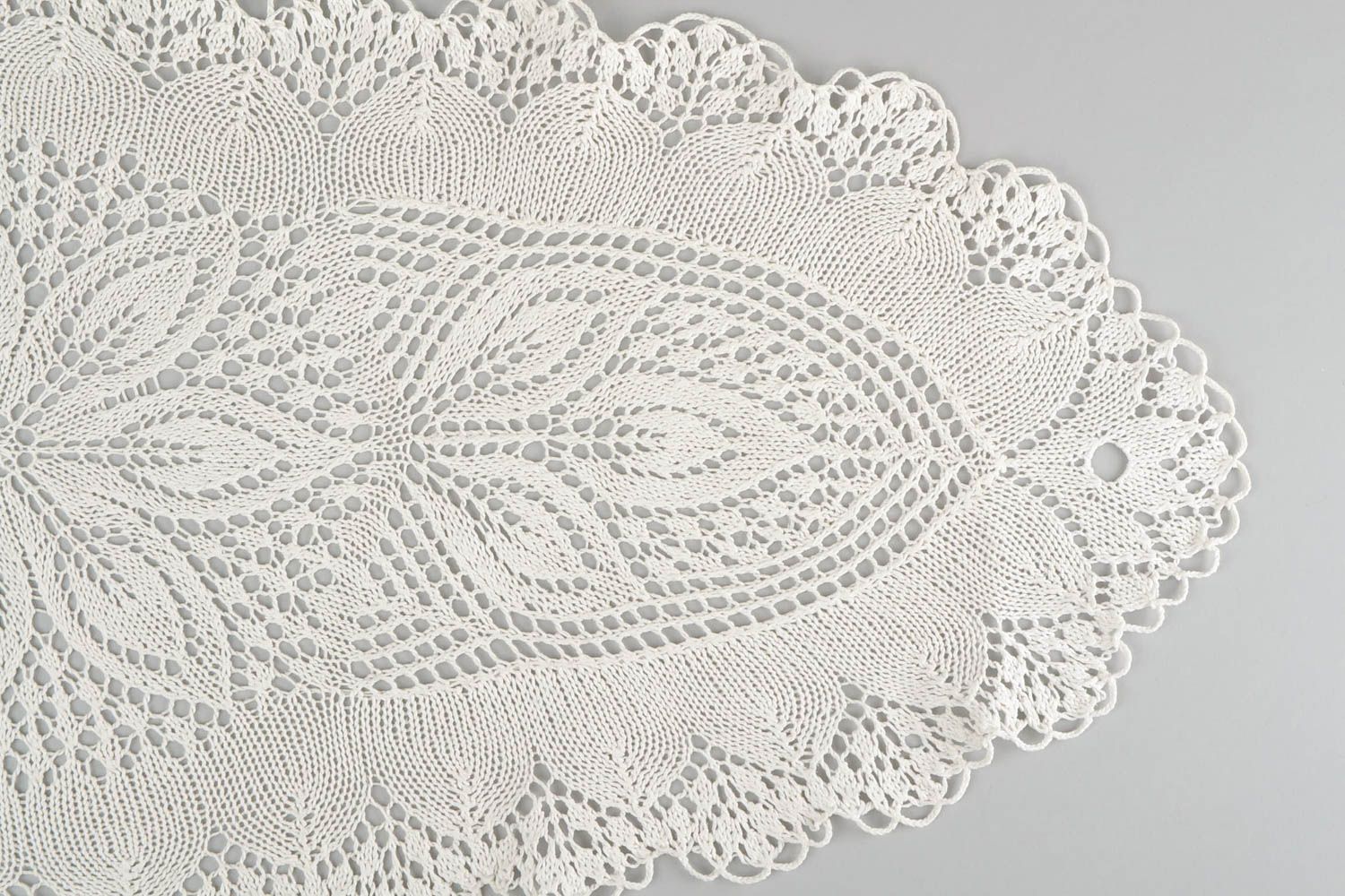 Handmade knitted napkin crocheted napkin for table home textiles interior ideas photo 4
