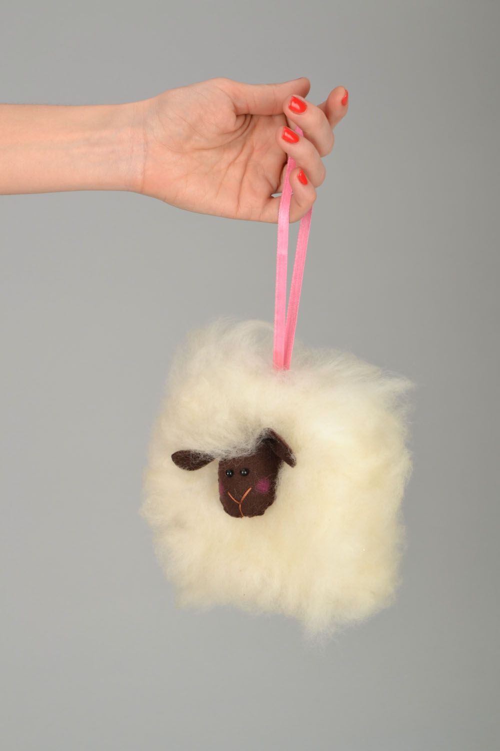 Natural fur toy photo 2