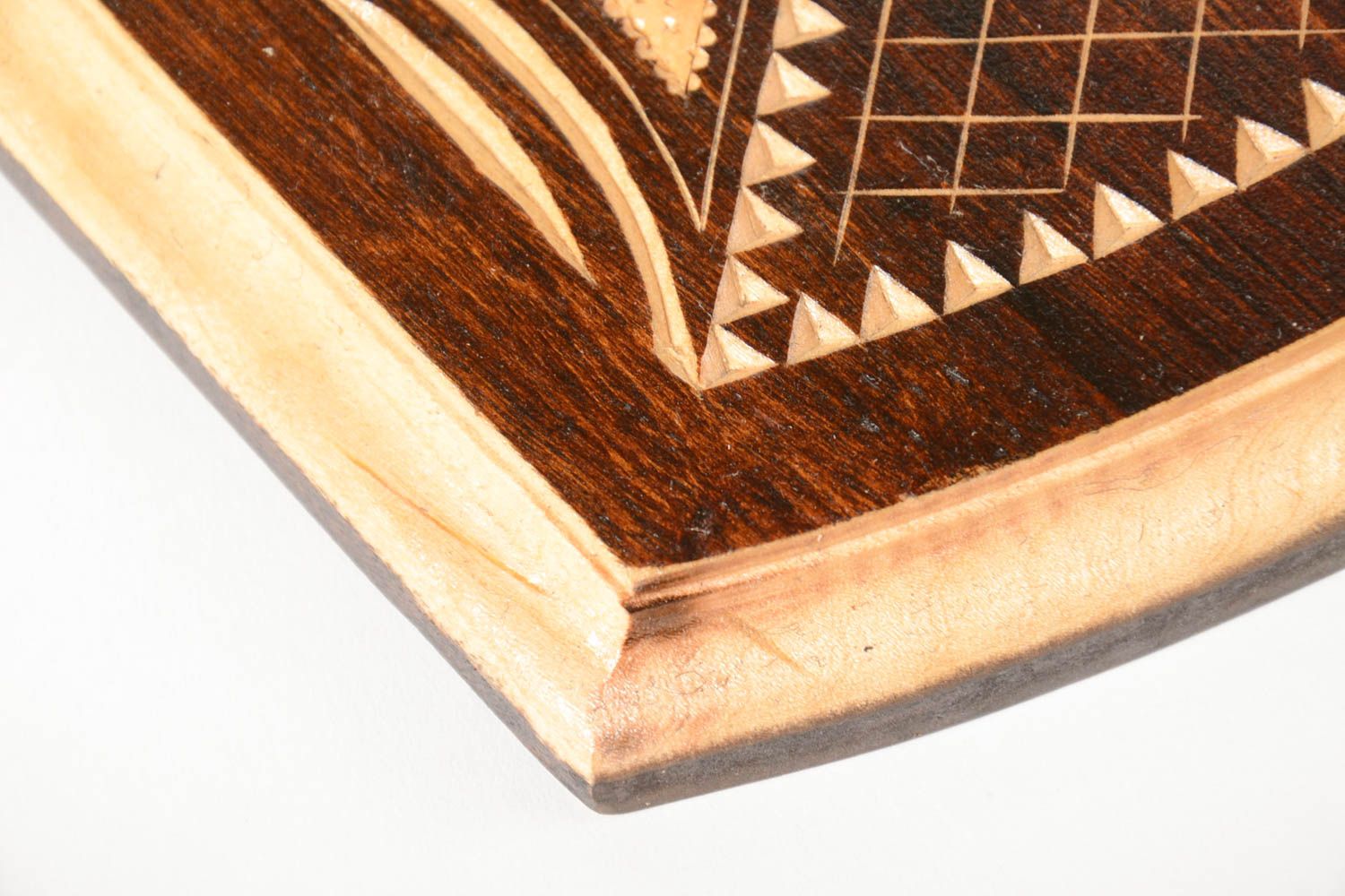 Декоративная разделочная доска ручной работы деревянная разделочная доска  фото 3