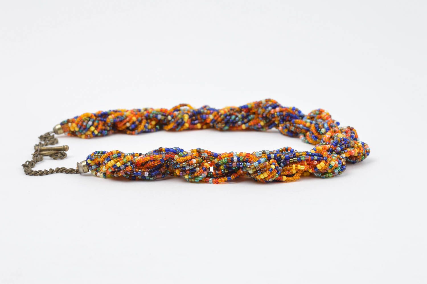 Handmade Modeschmuck Halskette Hals Schmuck lange Halskette Geschenk für Frau  foto 2
