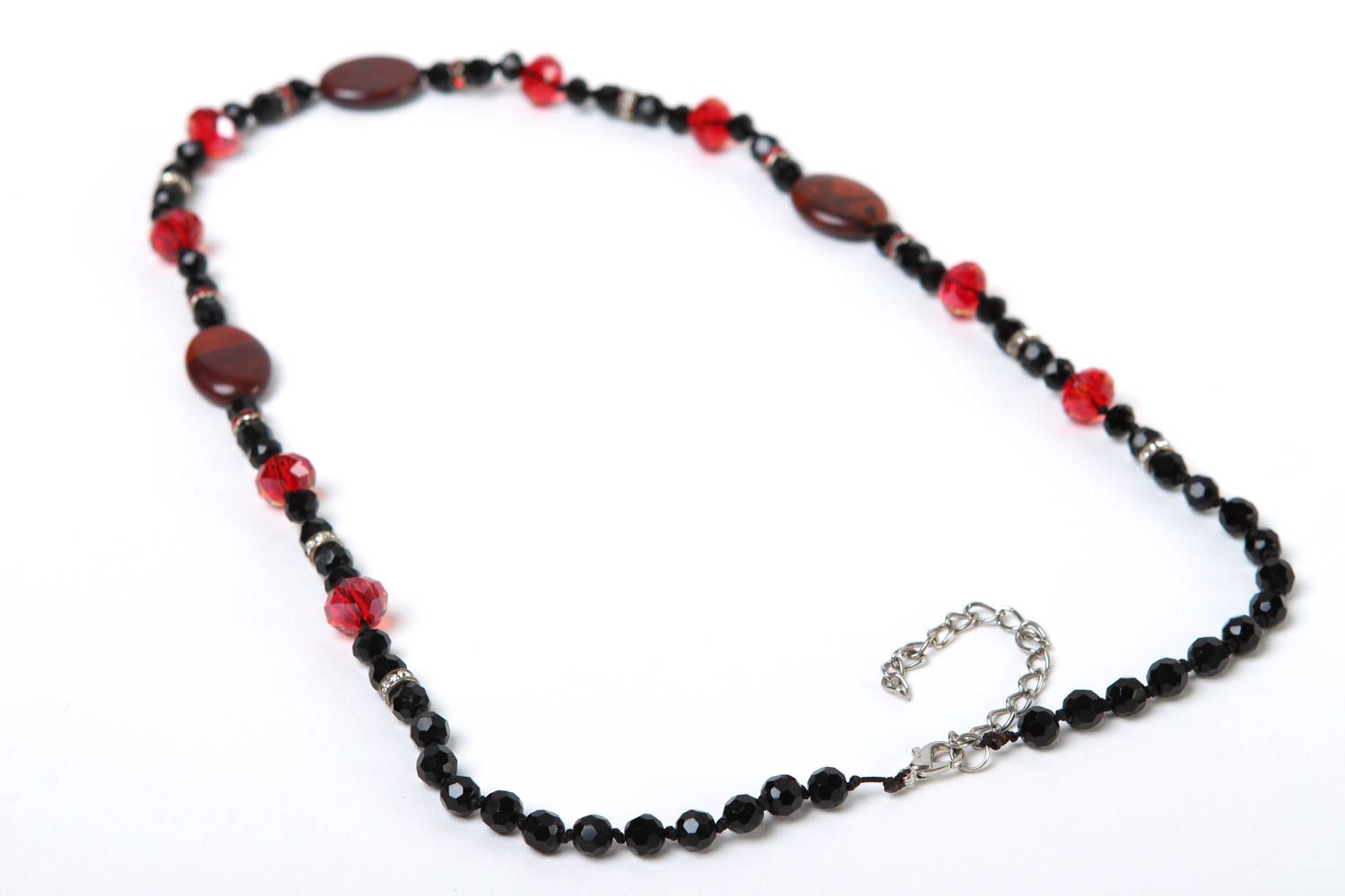 Stylish handmade beaded necklace gemstone bead necklace design gifts for her photo 4