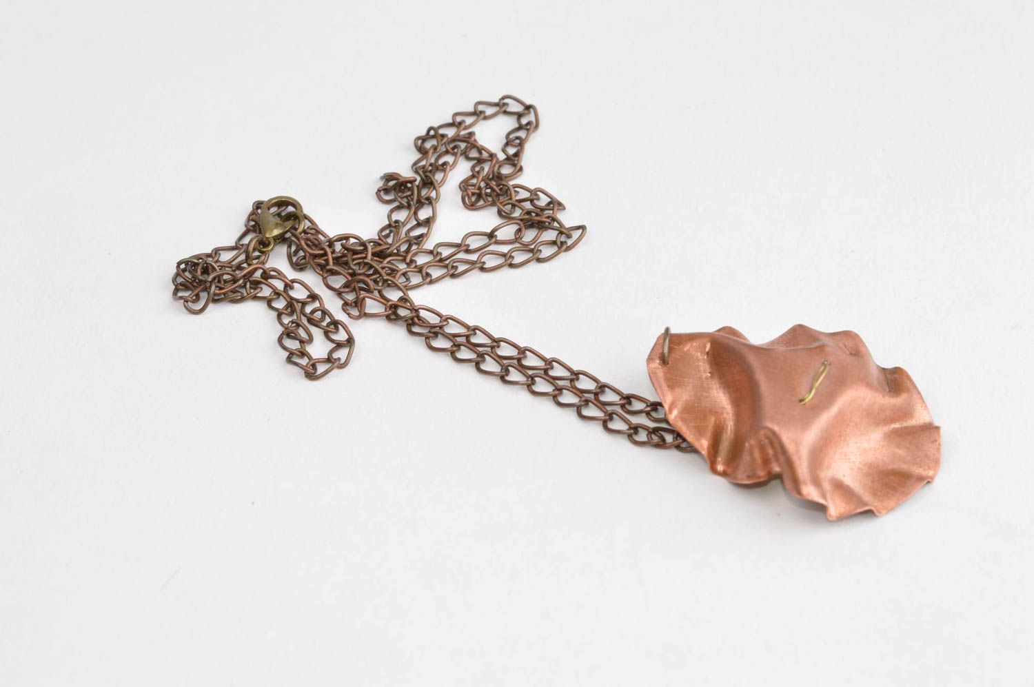 Handmade accessories copper pendant fashion pendant with fluorite women jewelry  photo 5