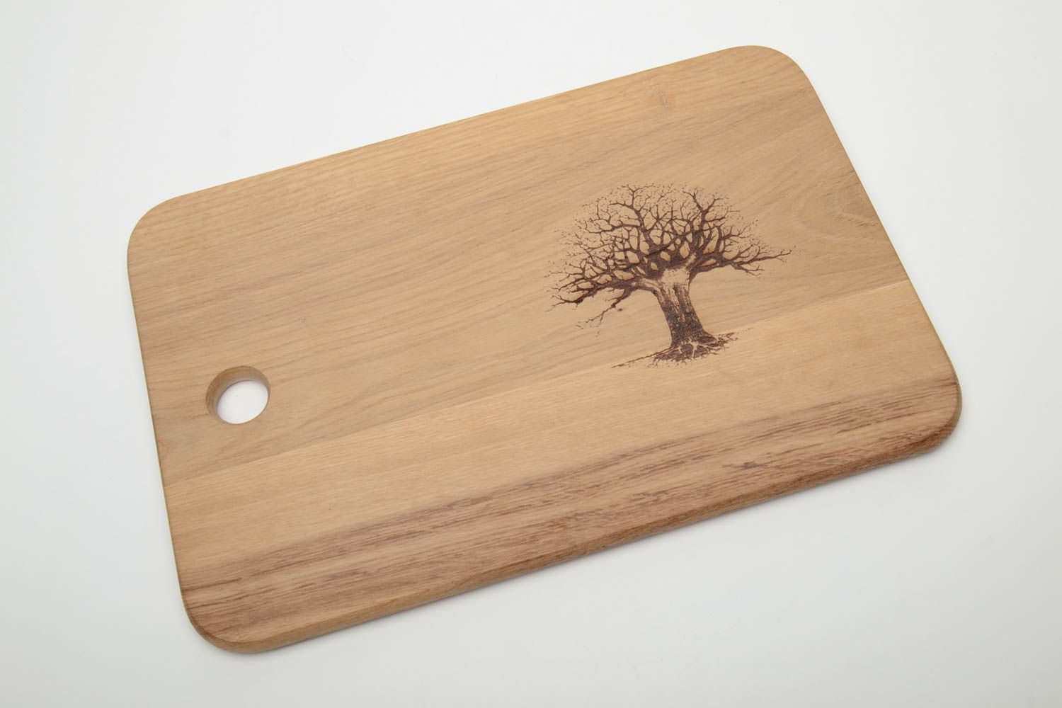 Wooden chopping board with engraving photo 2
