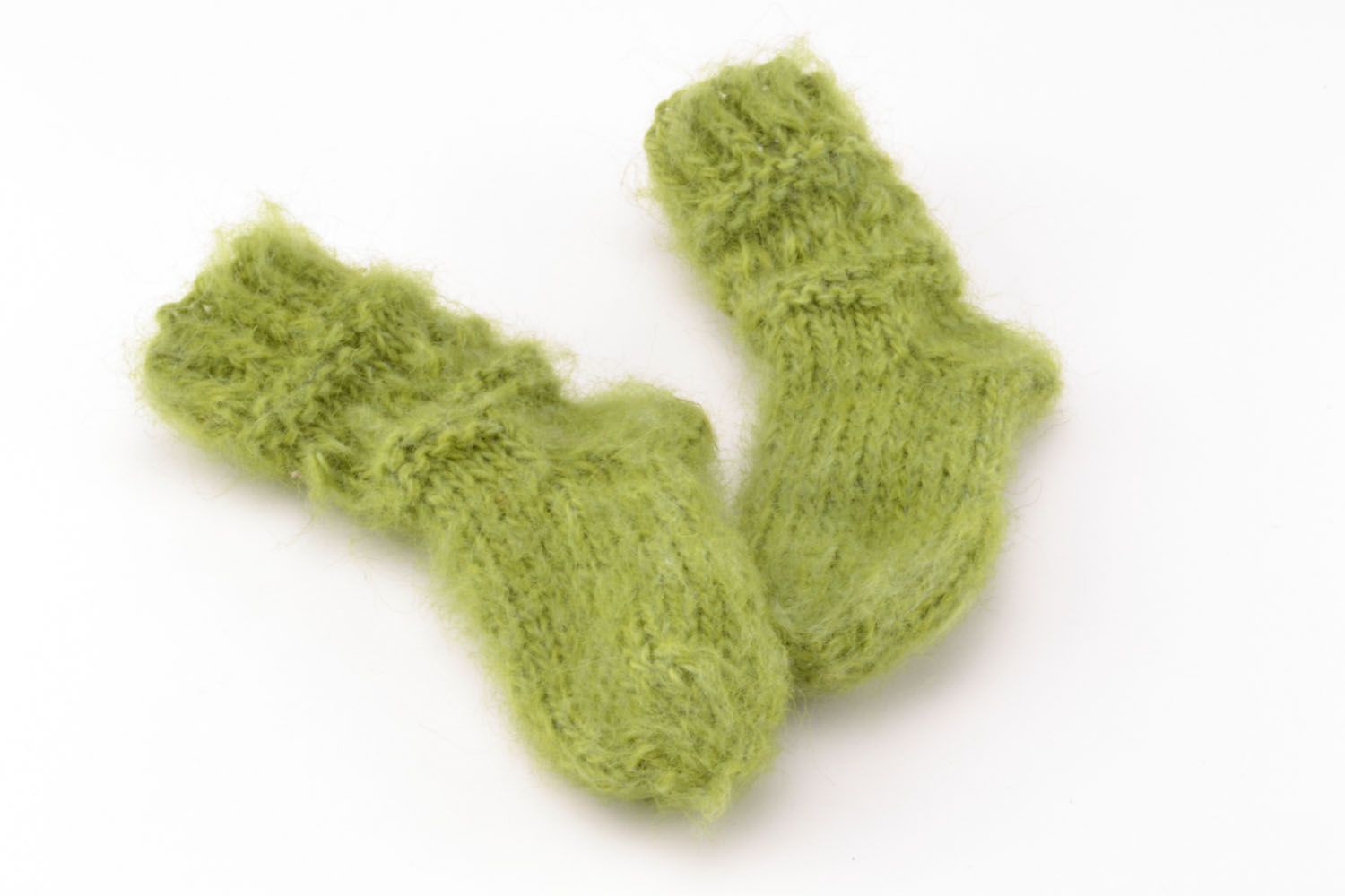 Socken aus Wolle für Kinder foto 4