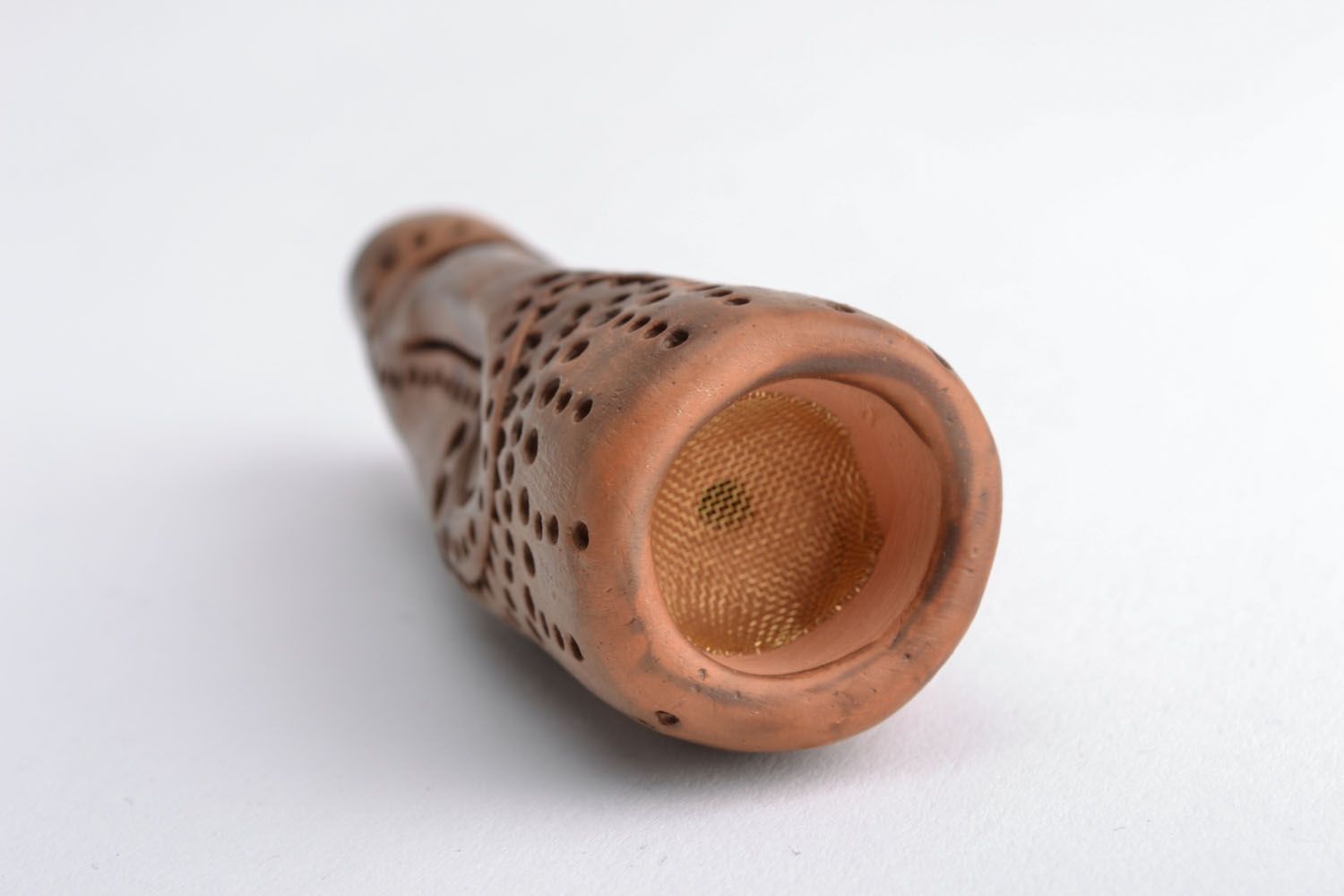 Petite pipe céramique originale faite main  photo 2