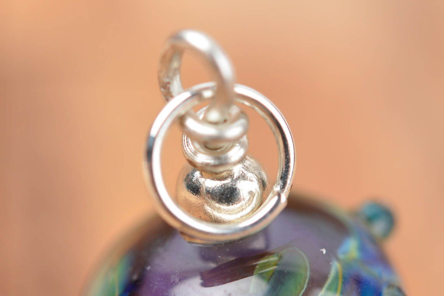 Perle en verre faite main Fourniture pour bijoux lampwork Loisirs créatifs photo 4