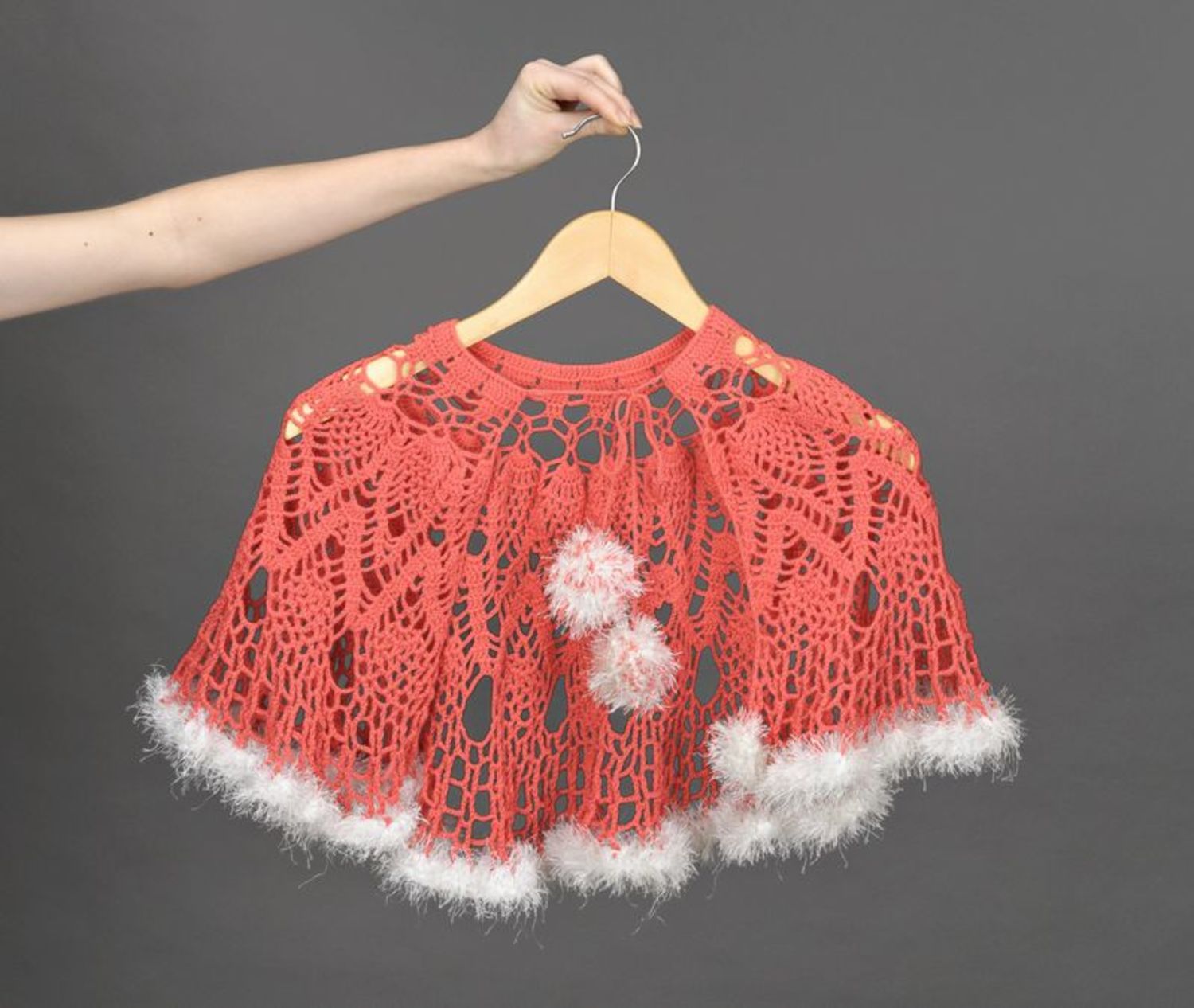 Cape tricotée pour enfant photo 1